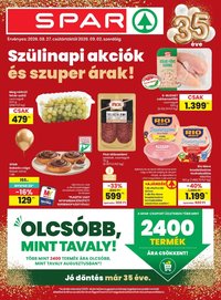 Spar újság 2026.08.27. Spar akciós újság