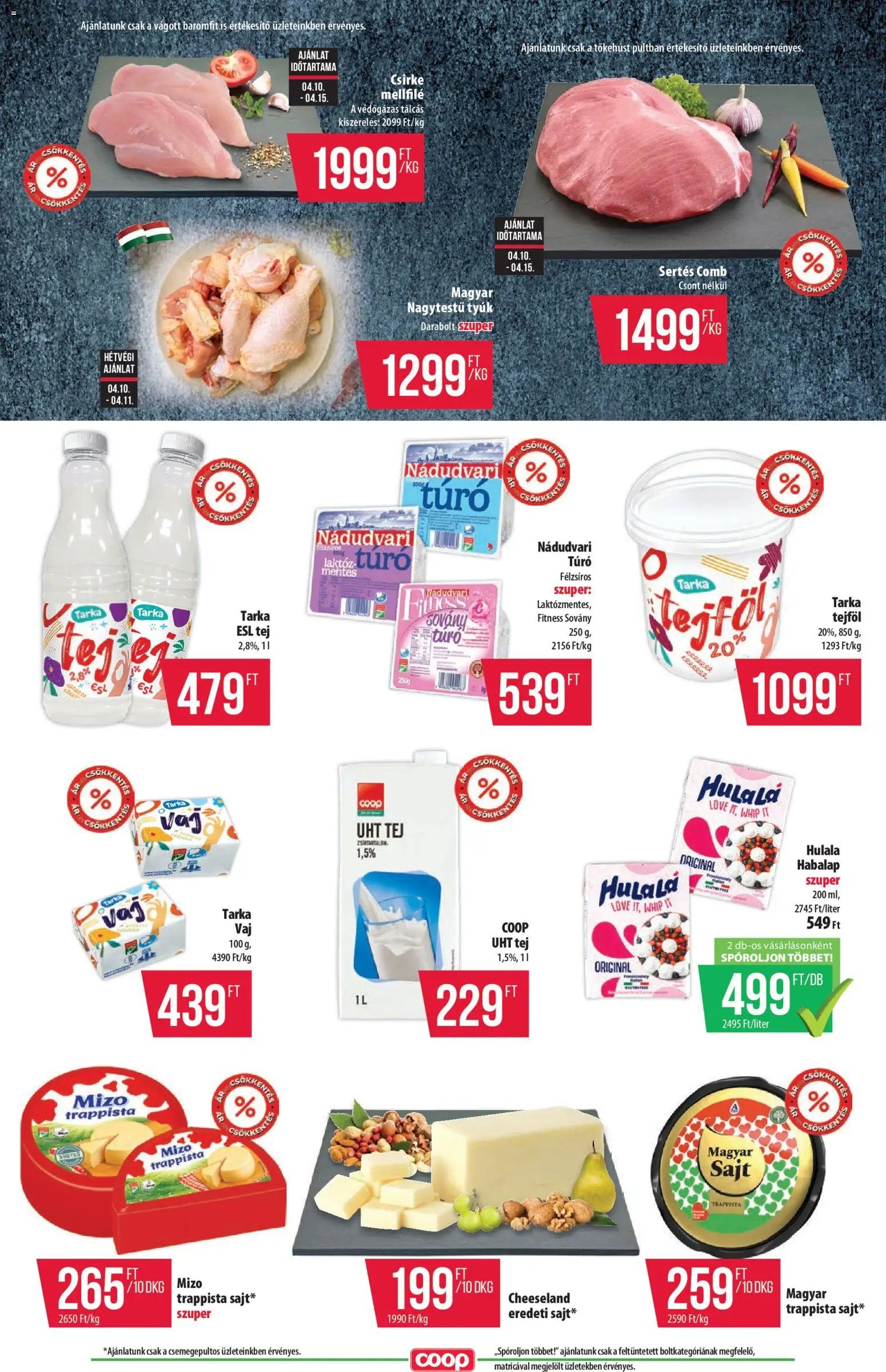 COOP újság 2026.04.09. COOP - Szuper Plus / Alföld Pro-Coop Zrt. (2026-04-09 - 2026-04-15)