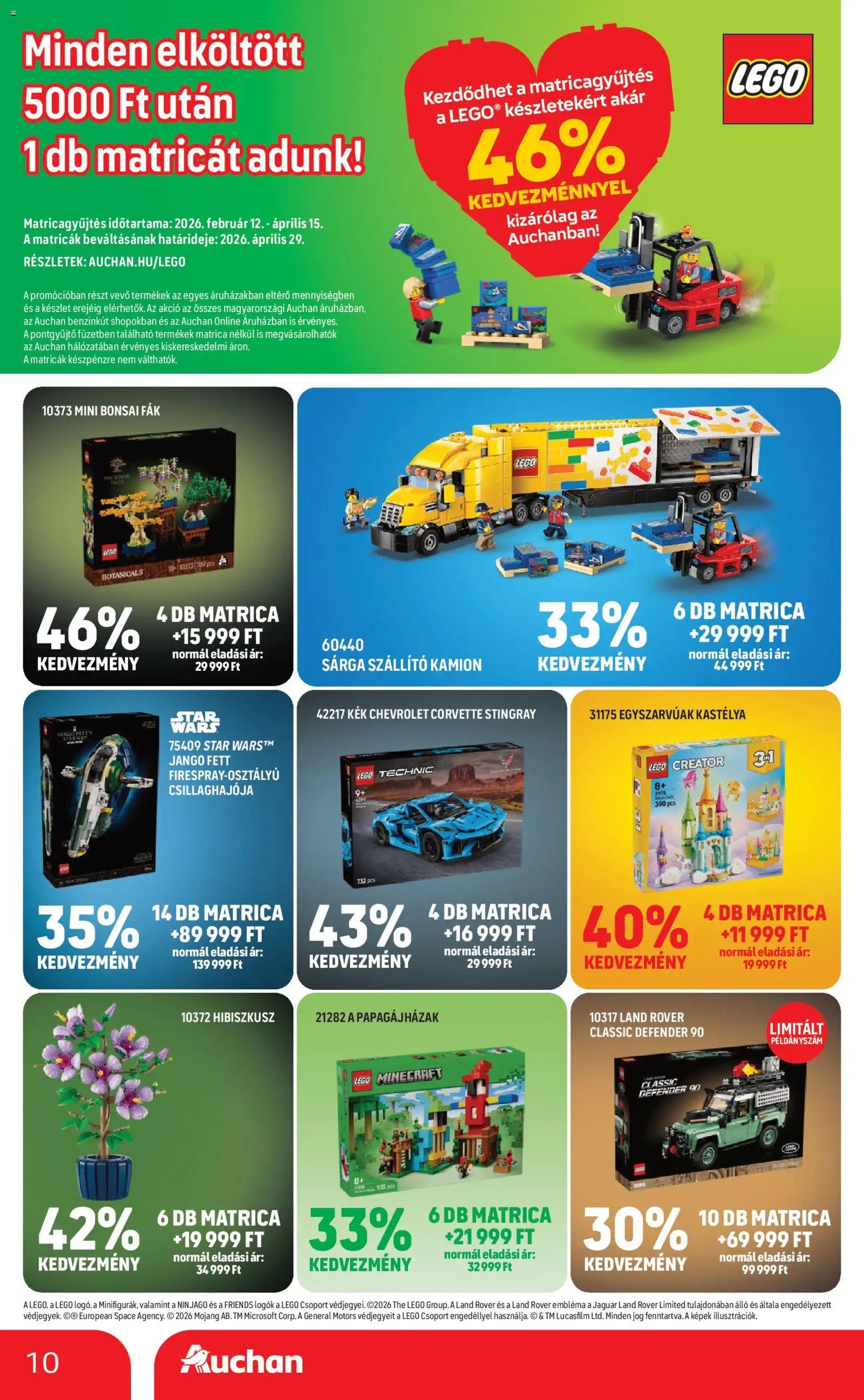 Auchan újság 2026.03.05. Auchan Szupermarket akciós újság (2026-03-05 - 2026-03-11)