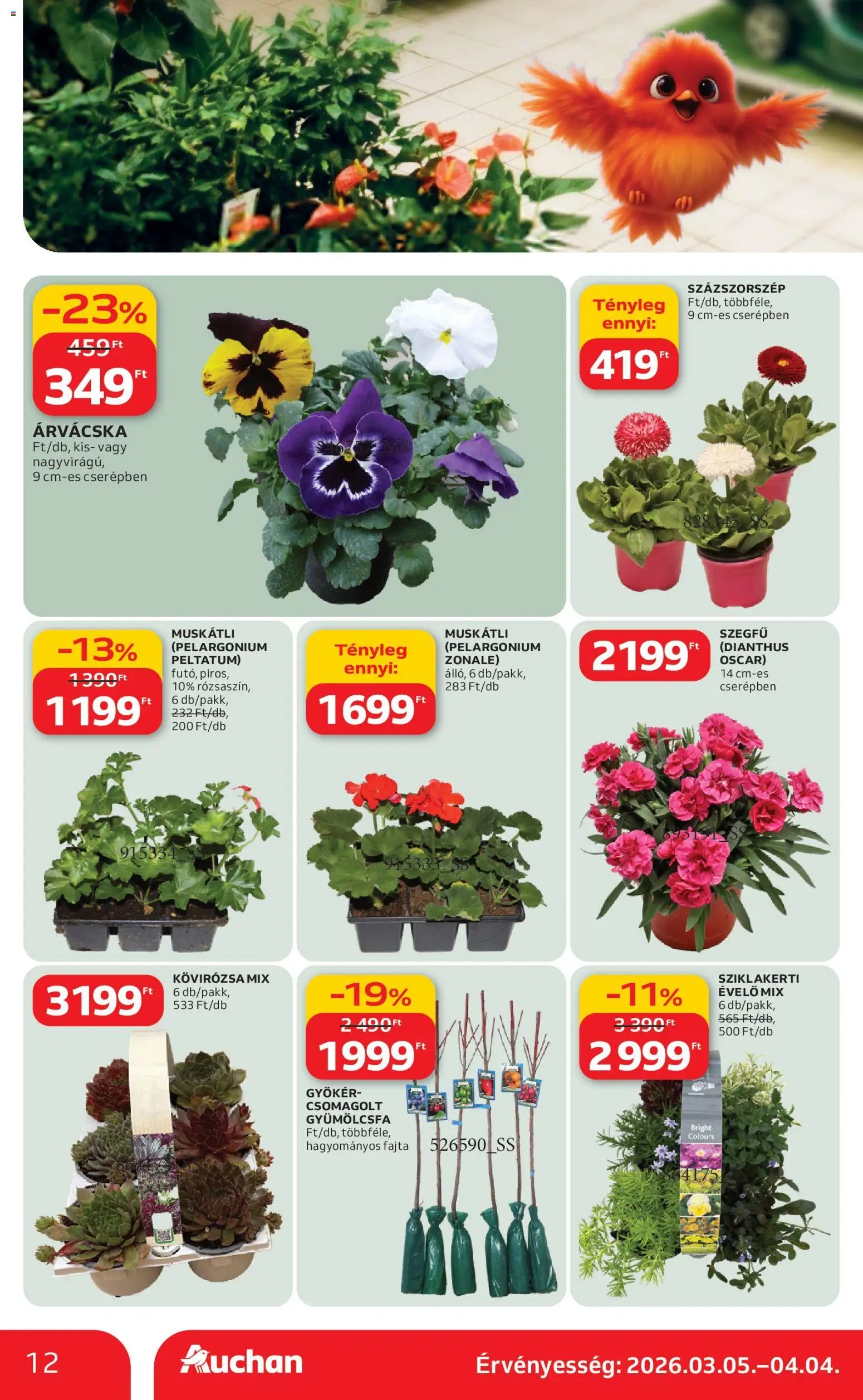 Auchan újság 2026.03.05. Auchan Szupermarket akciós újság (2026-03-05 - 2026-03-11)