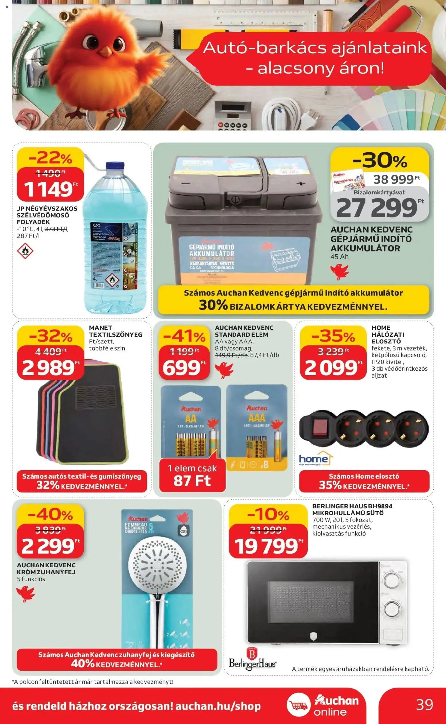 Auchan újság 2026.02.26. Auchan akciós újság Budapest (2026-02-26 - 2026-03-04)