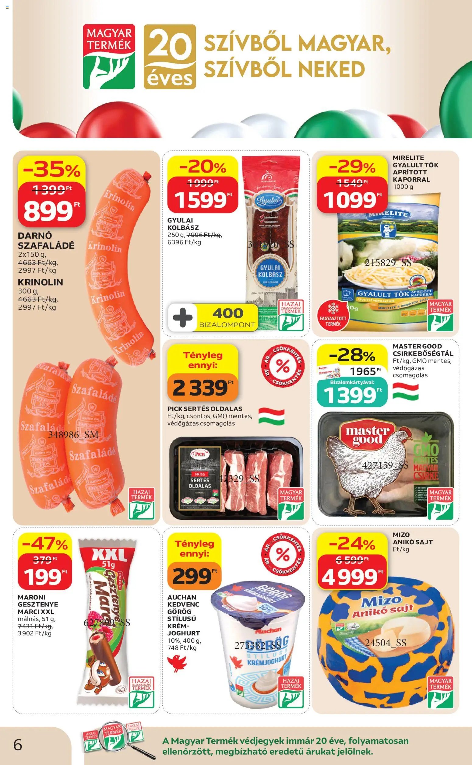 Auchan újság 2026.05.07. Auchan Szupermarket akciós újság (2026-05-07 - 2026-05-13)