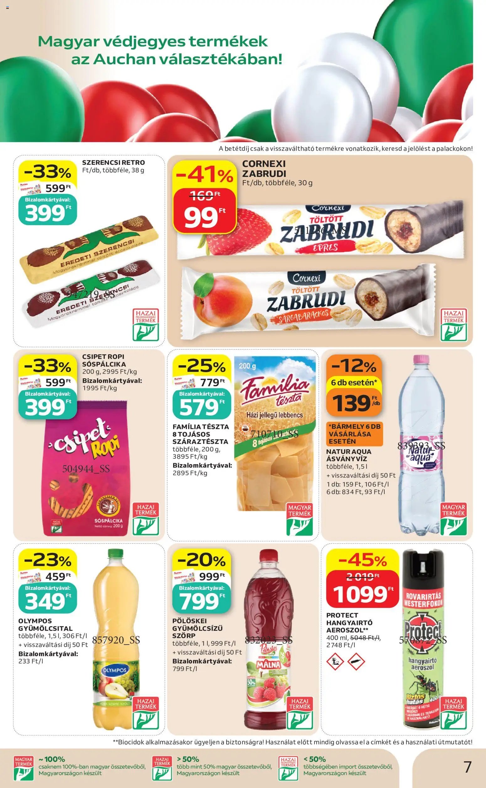 Auchan újság 2026.05.07. Auchan Szupermarket akciós újság (2026-05-07 - 2026-05-13)