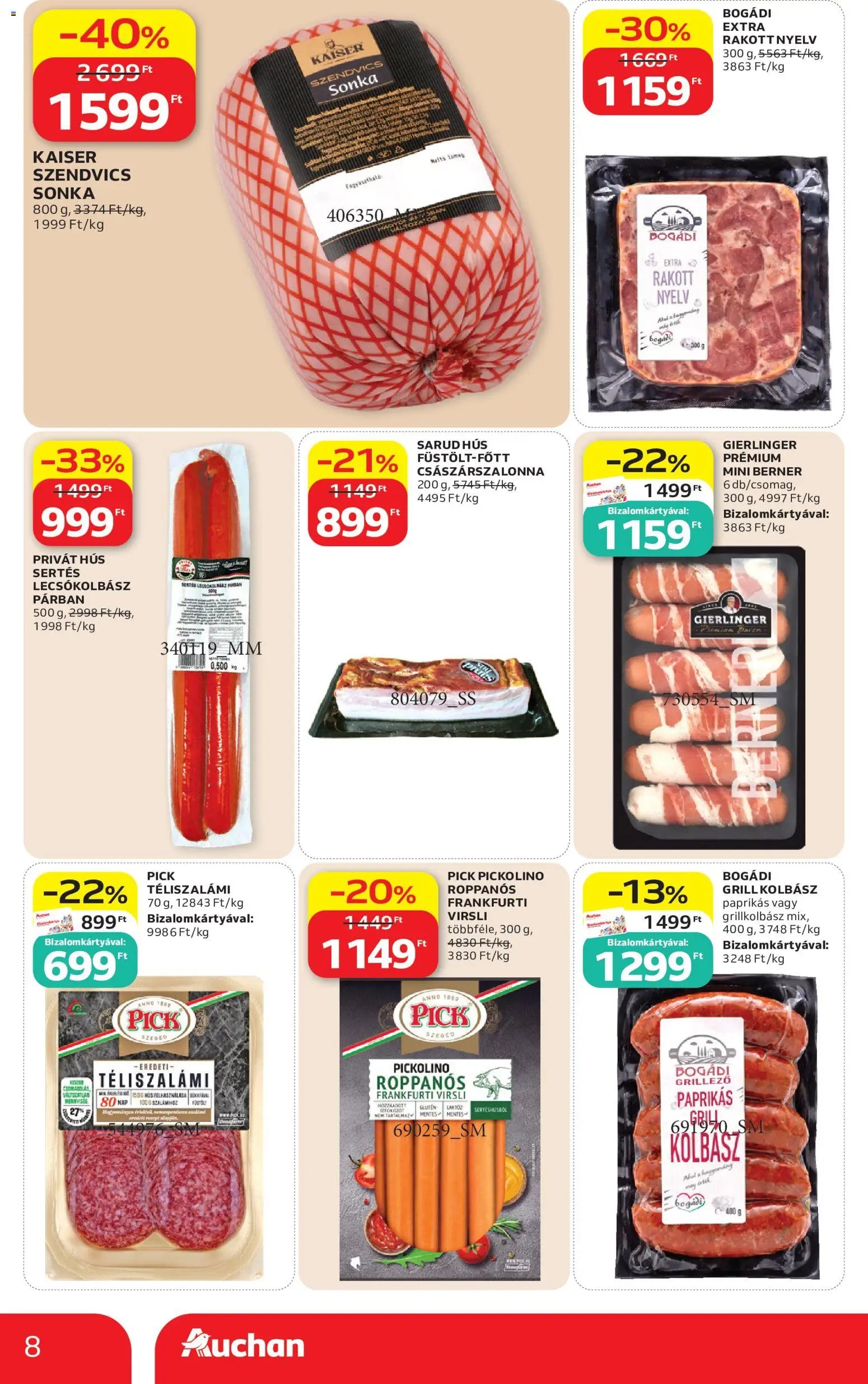 Auchan újság 2026.05.07. Auchan Szupermarket akciós újság (2026-05-07 - 2026-05-13)