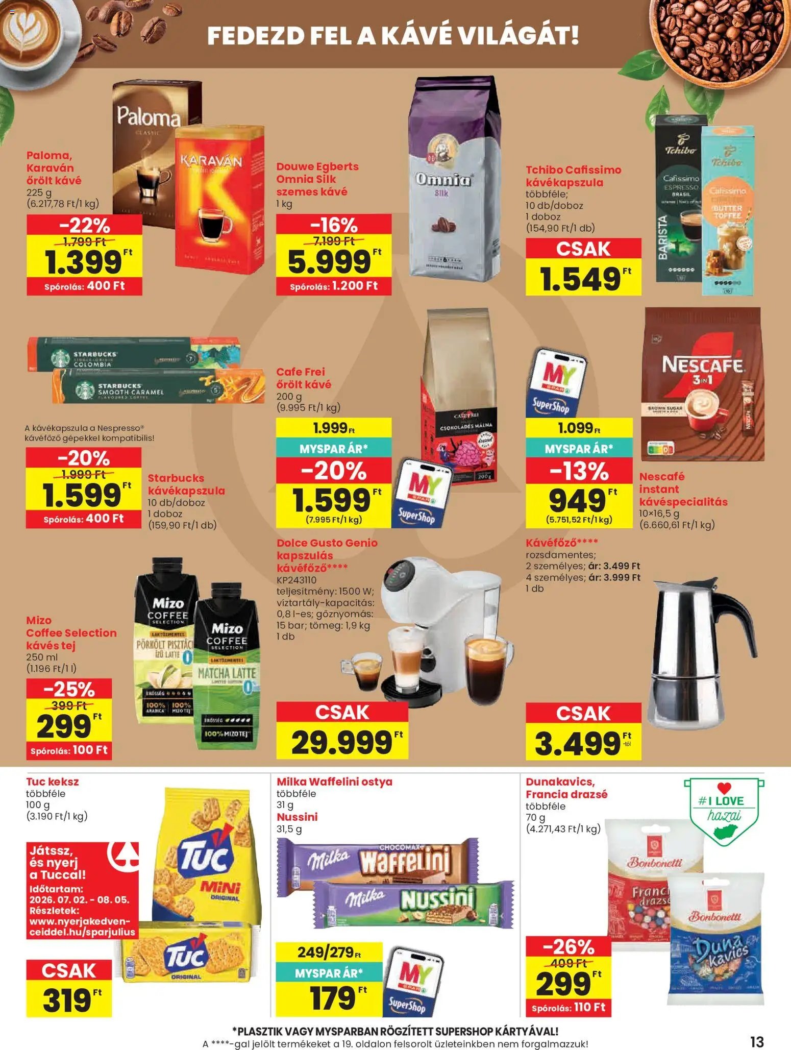 Spar újság 2026.07.23. Spar akciós újság