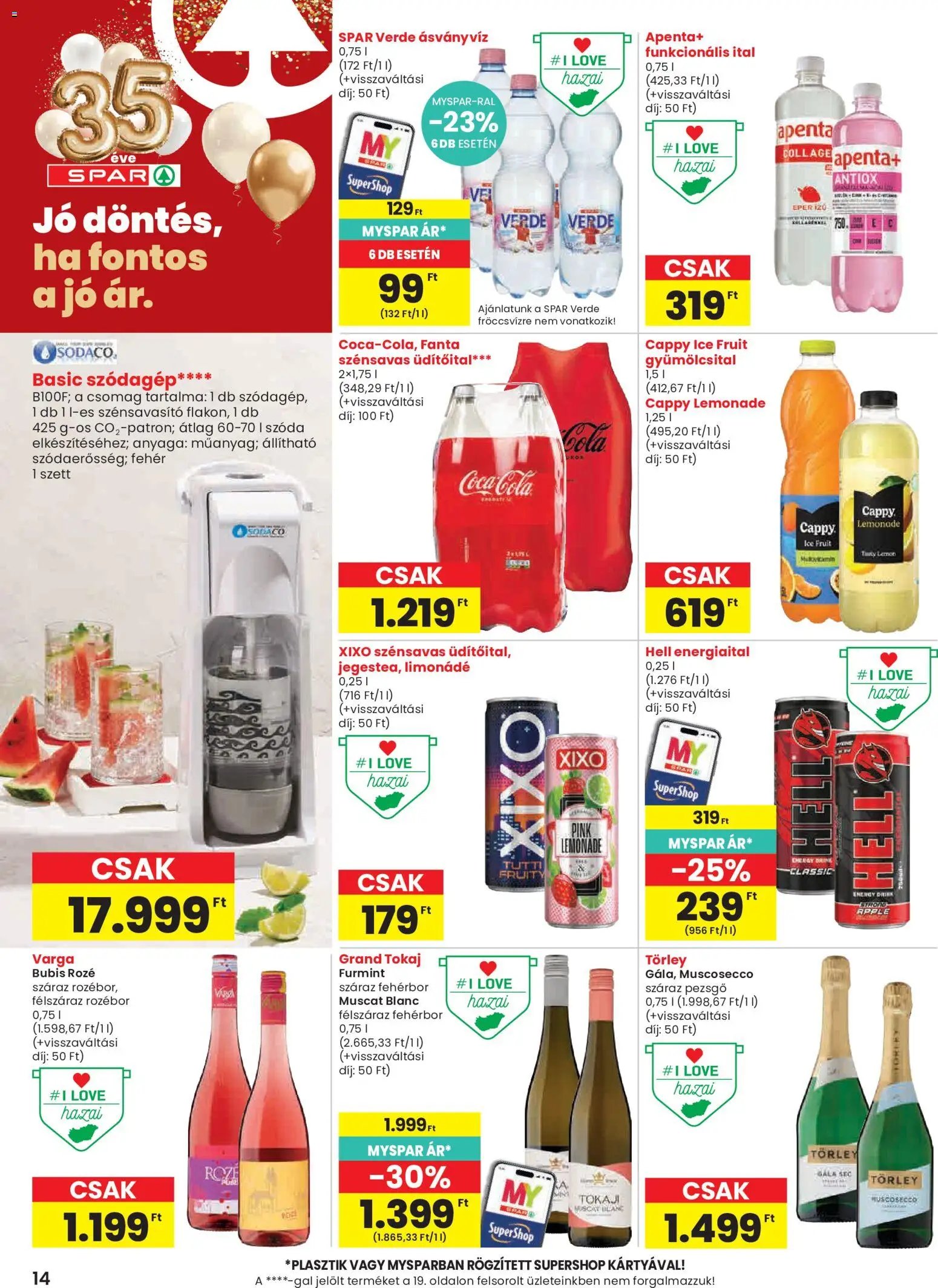 Spar újság 2026.07.23. Spar akciós újság