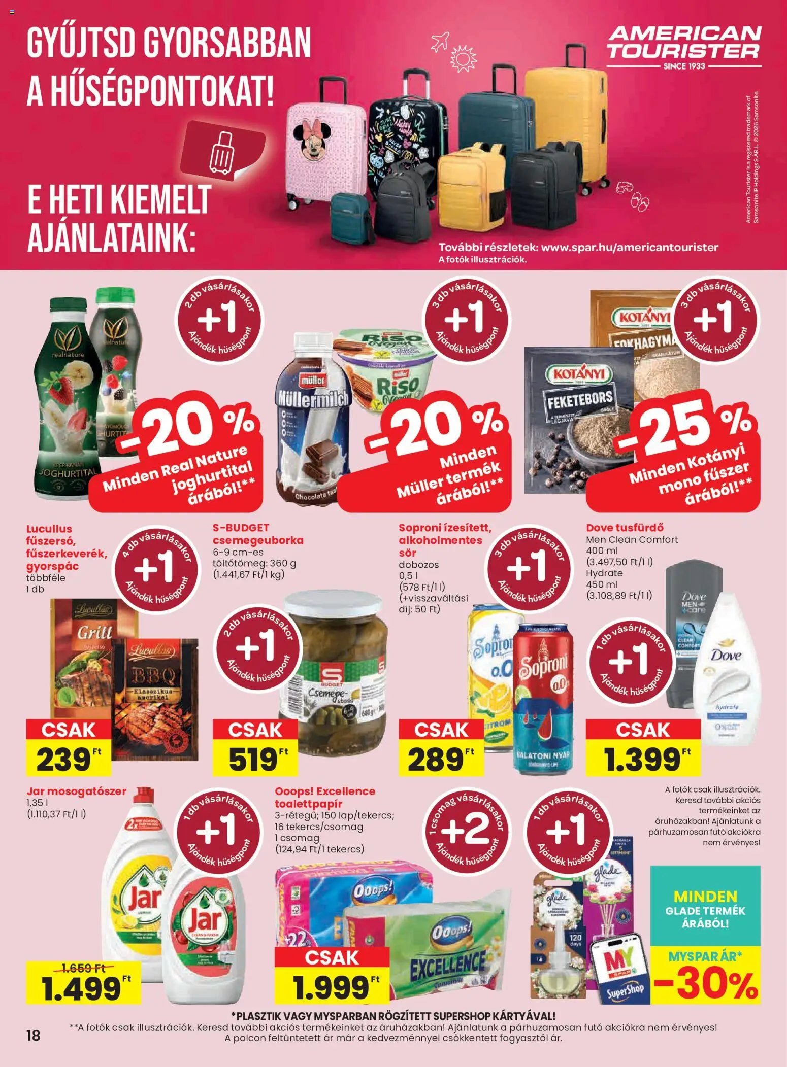Spar újság 2026.07.23. Spar akciós újság