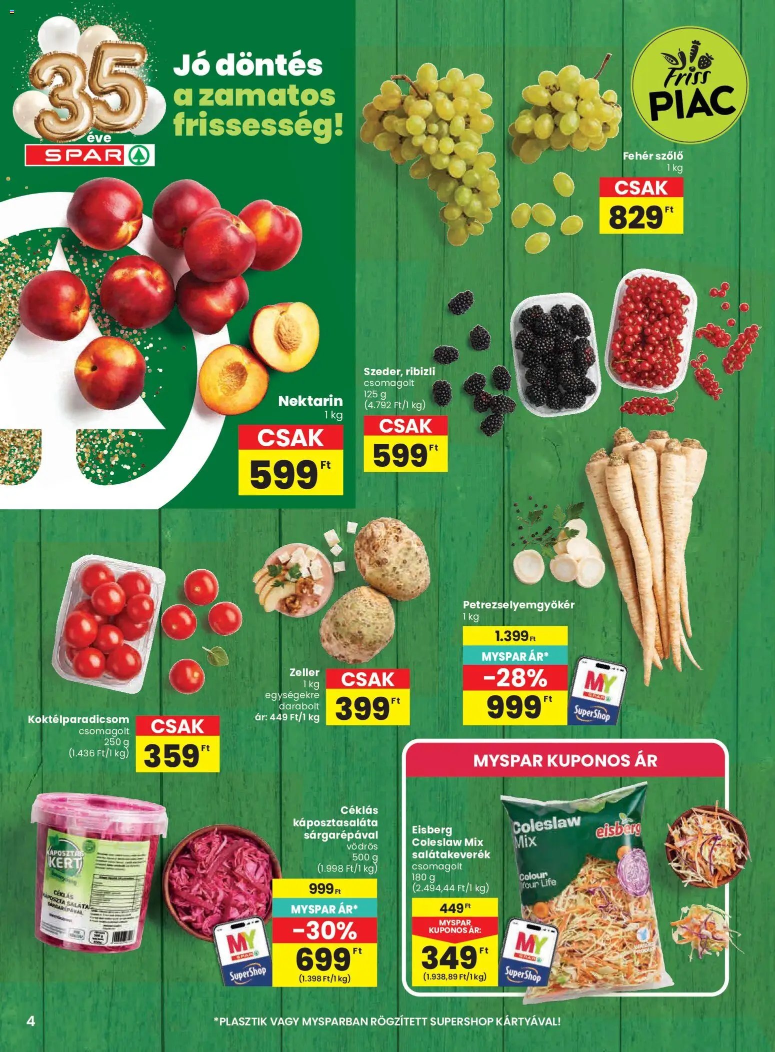 Spar újság 2026.07.23. Spar akciós újság