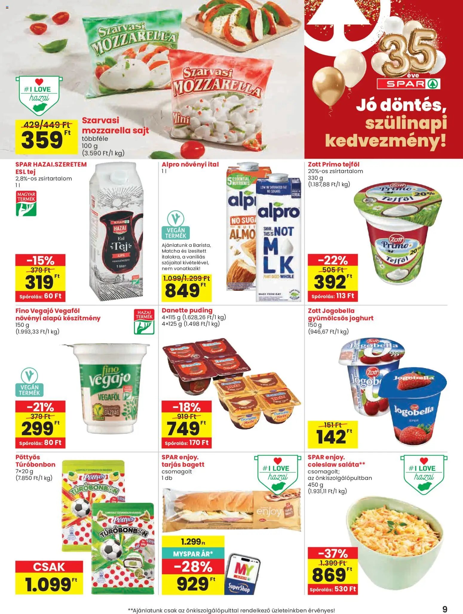 Spar újság 2026.07.23. Spar akciós újság