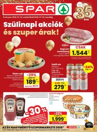 Spar újság 2026.07.23. Spar akciós újság