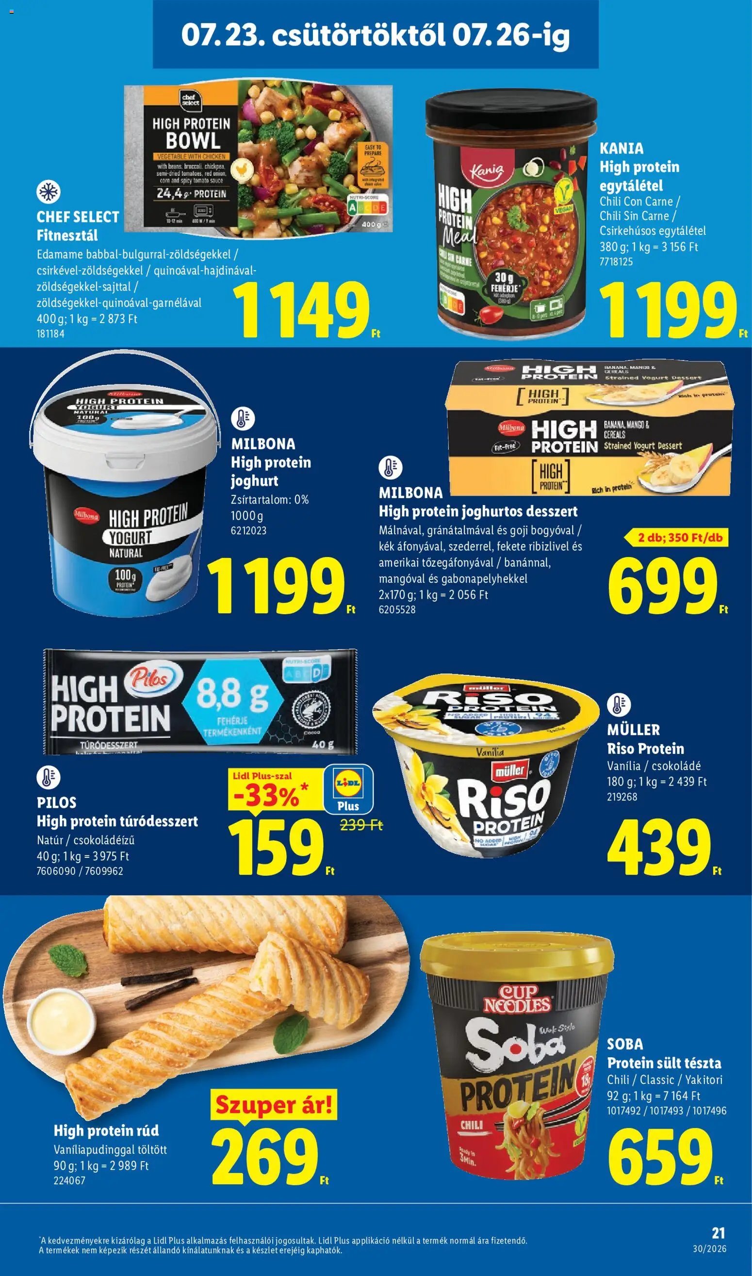 Lidl újság 2026.07.23. Lidl akciós újság