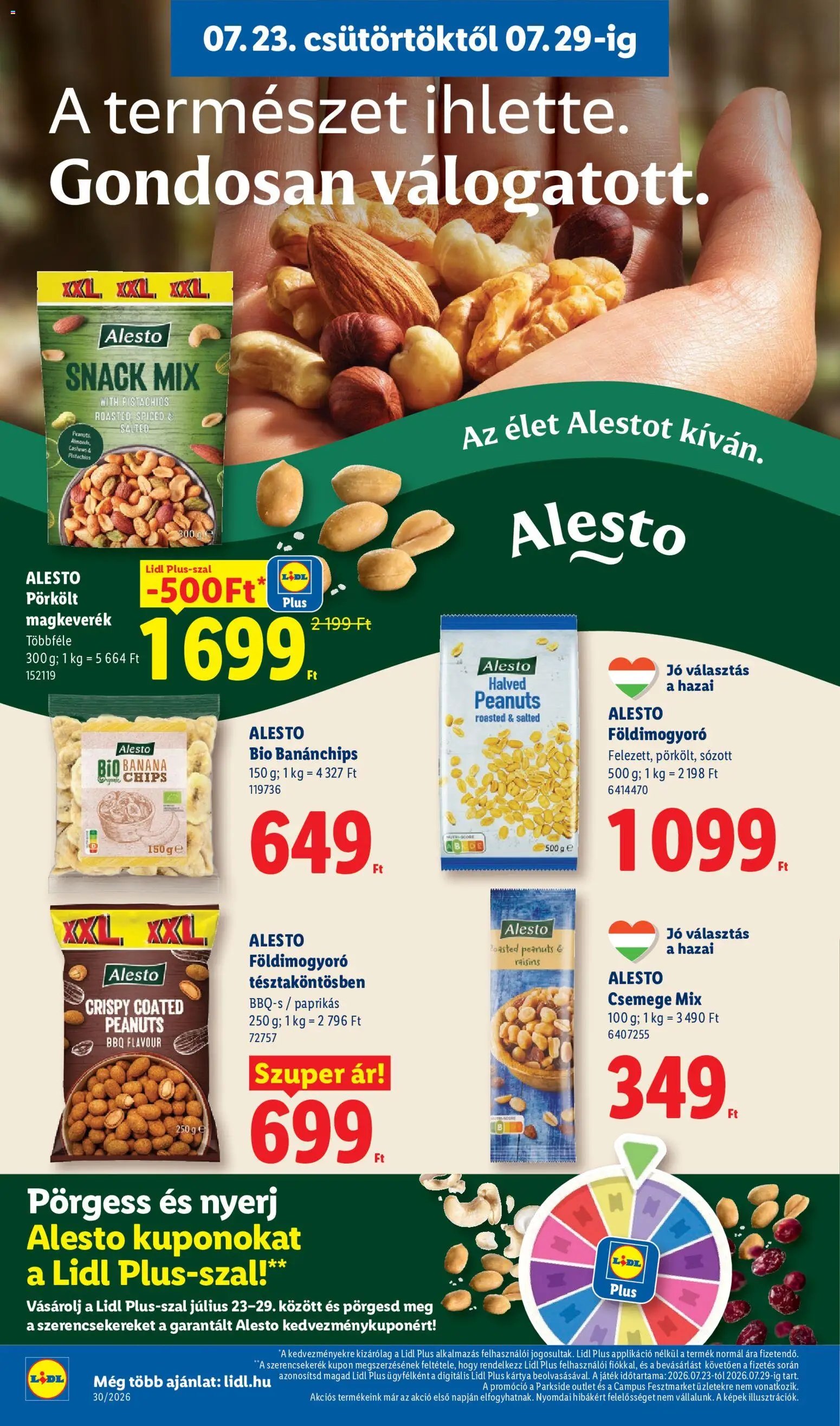Lidl újság 2026.07.23. Lidl akciós újság
