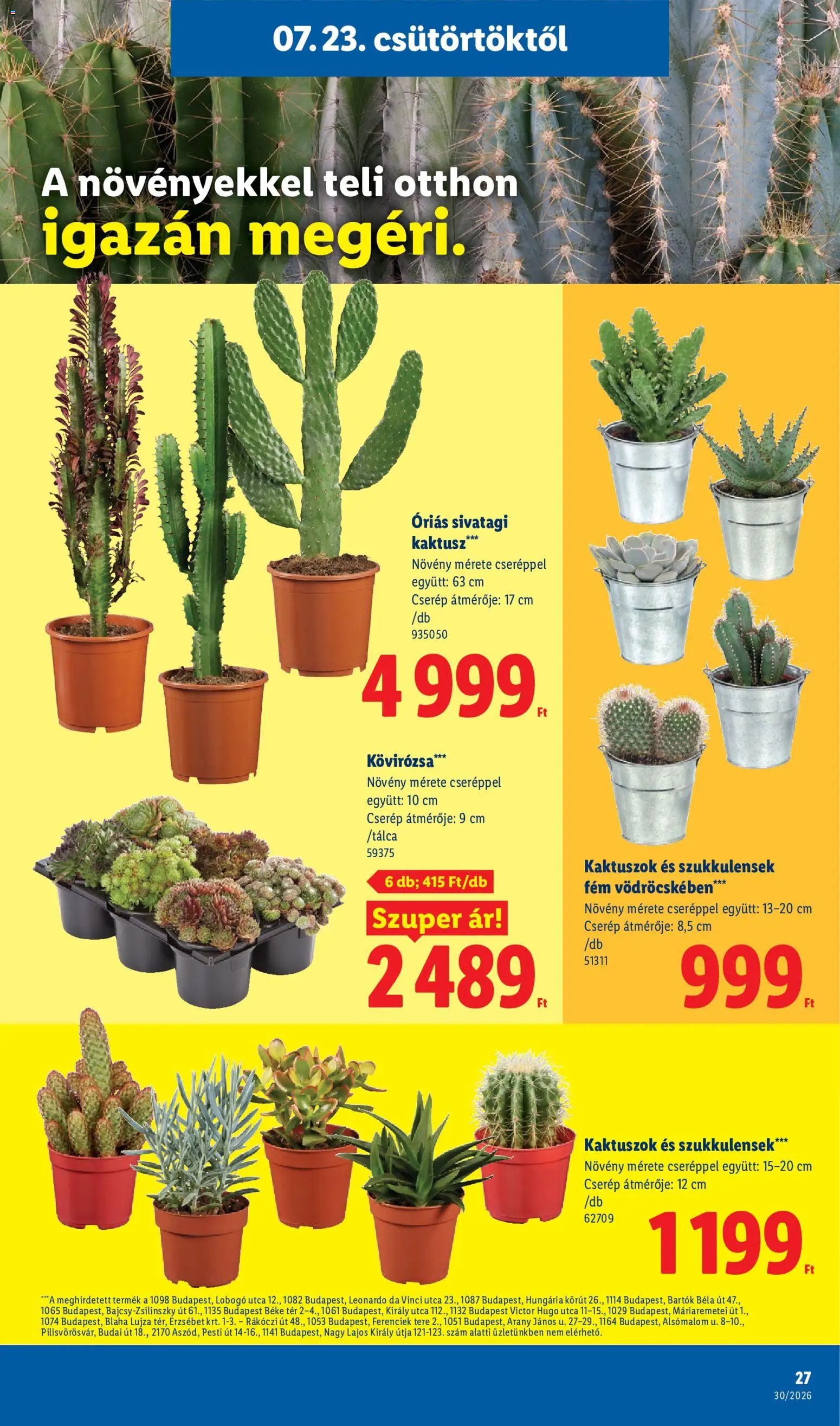 Lidl újság 2026.07.23. Lidl akciós újság