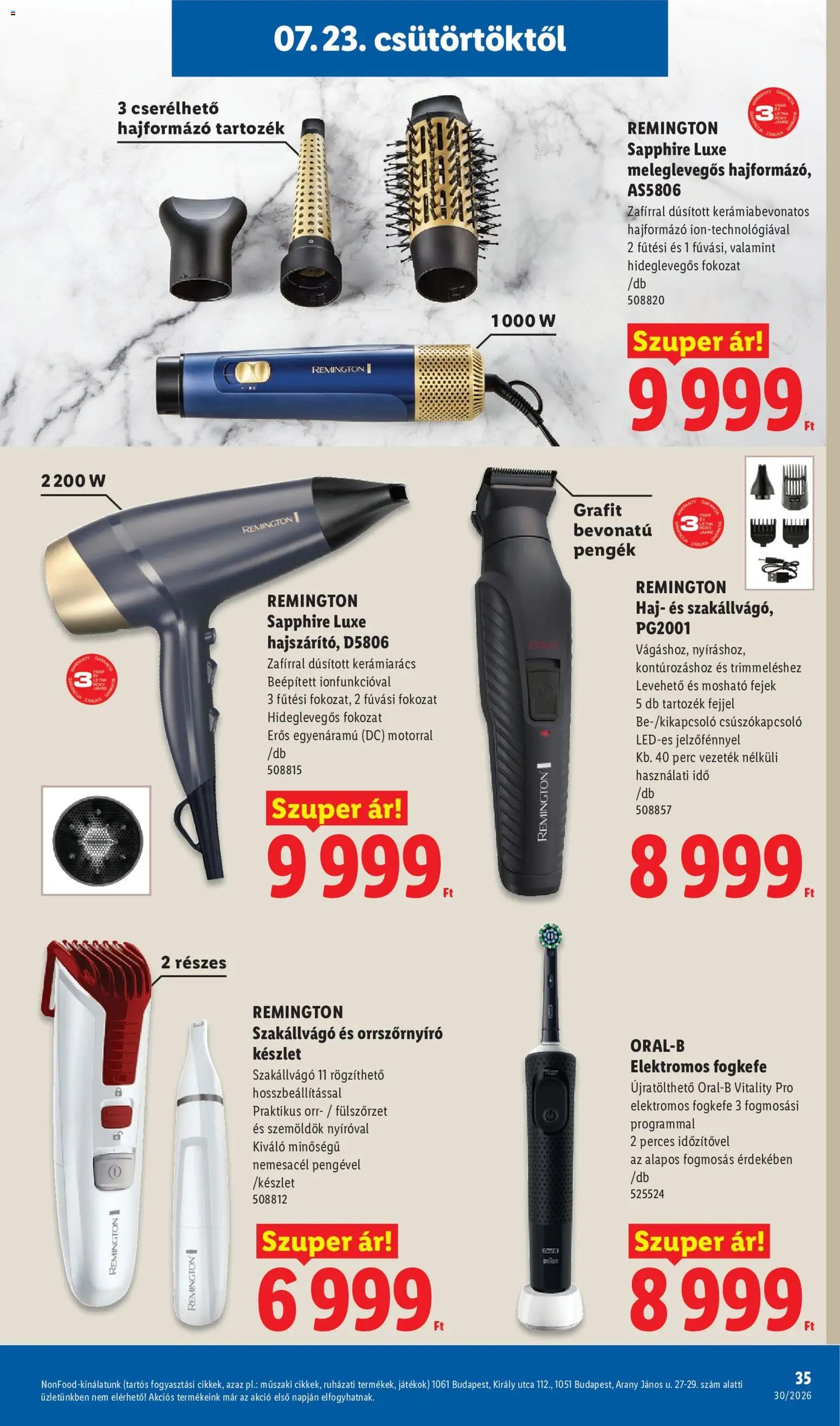 Lidl újság 2026.07.23. Lidl akciós újság