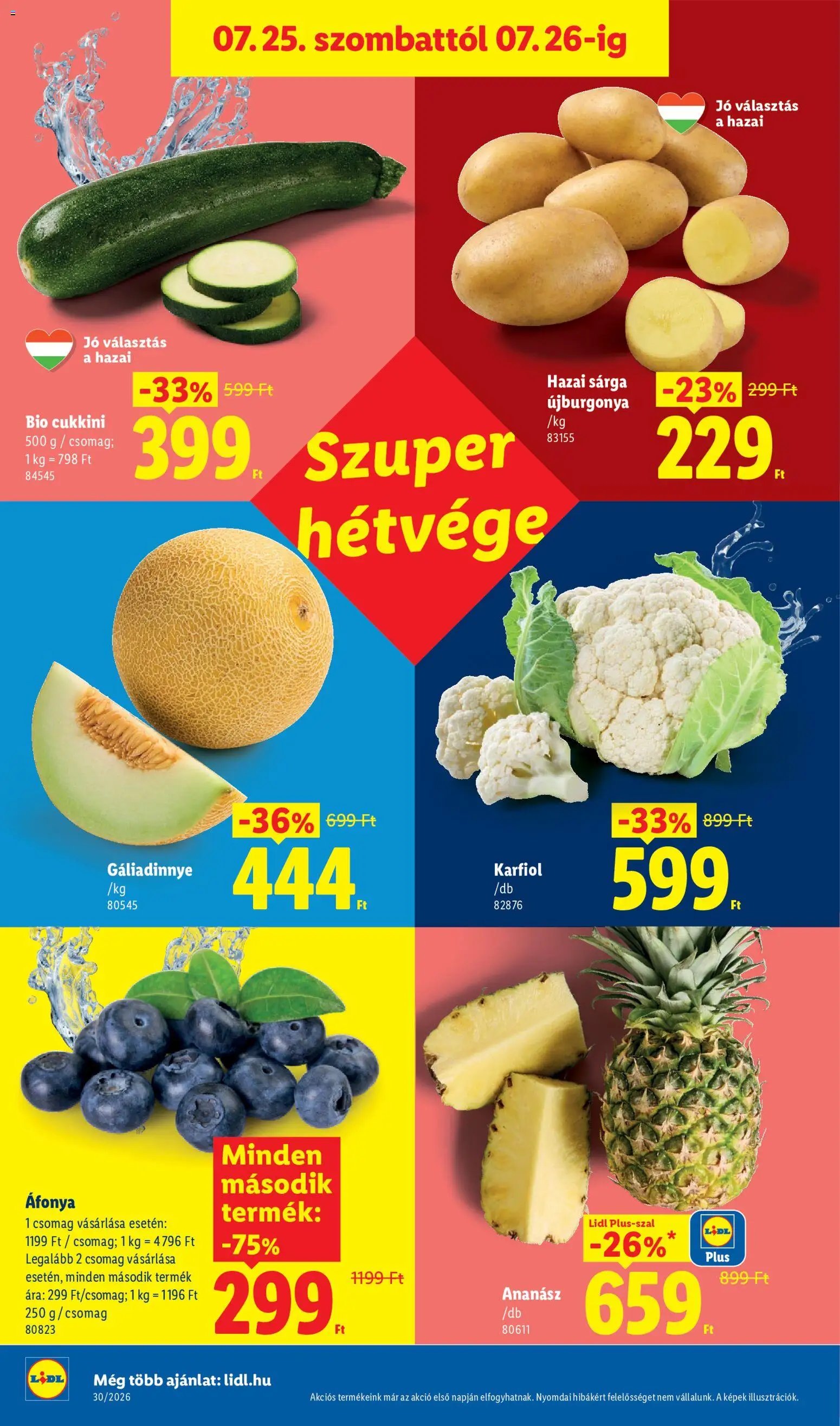 Lidl újság 2026.07.23. Lidl akciós újság