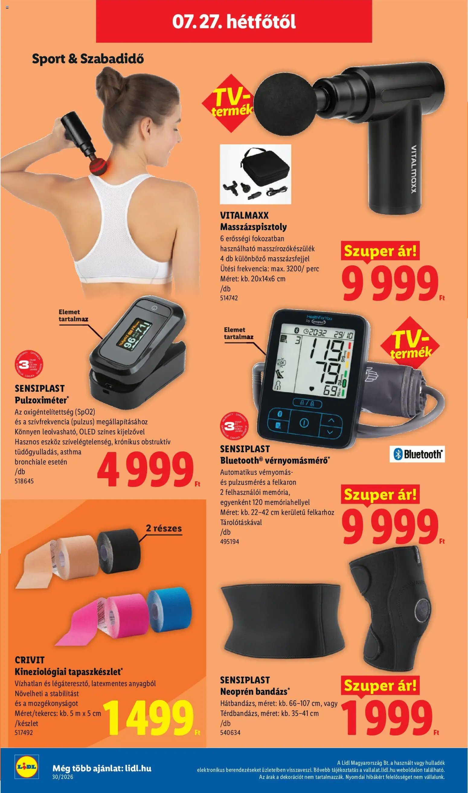 Lidl újság 2026.07.23. Lidl akciós újság