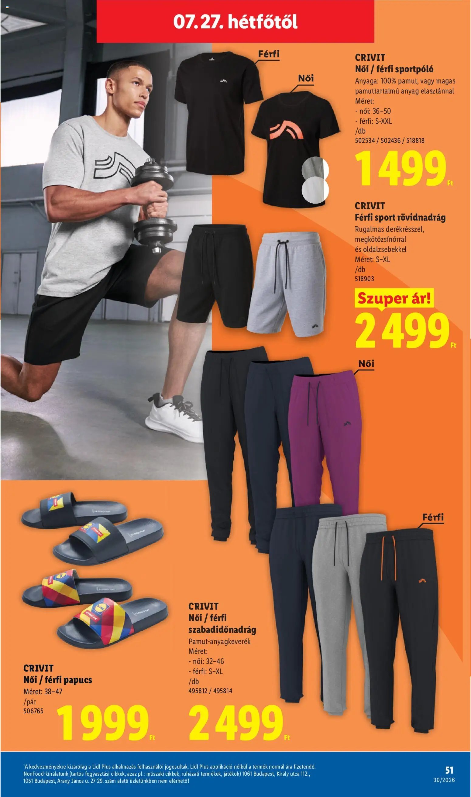 Lidl újság 2026.07.23. Lidl akciós újság