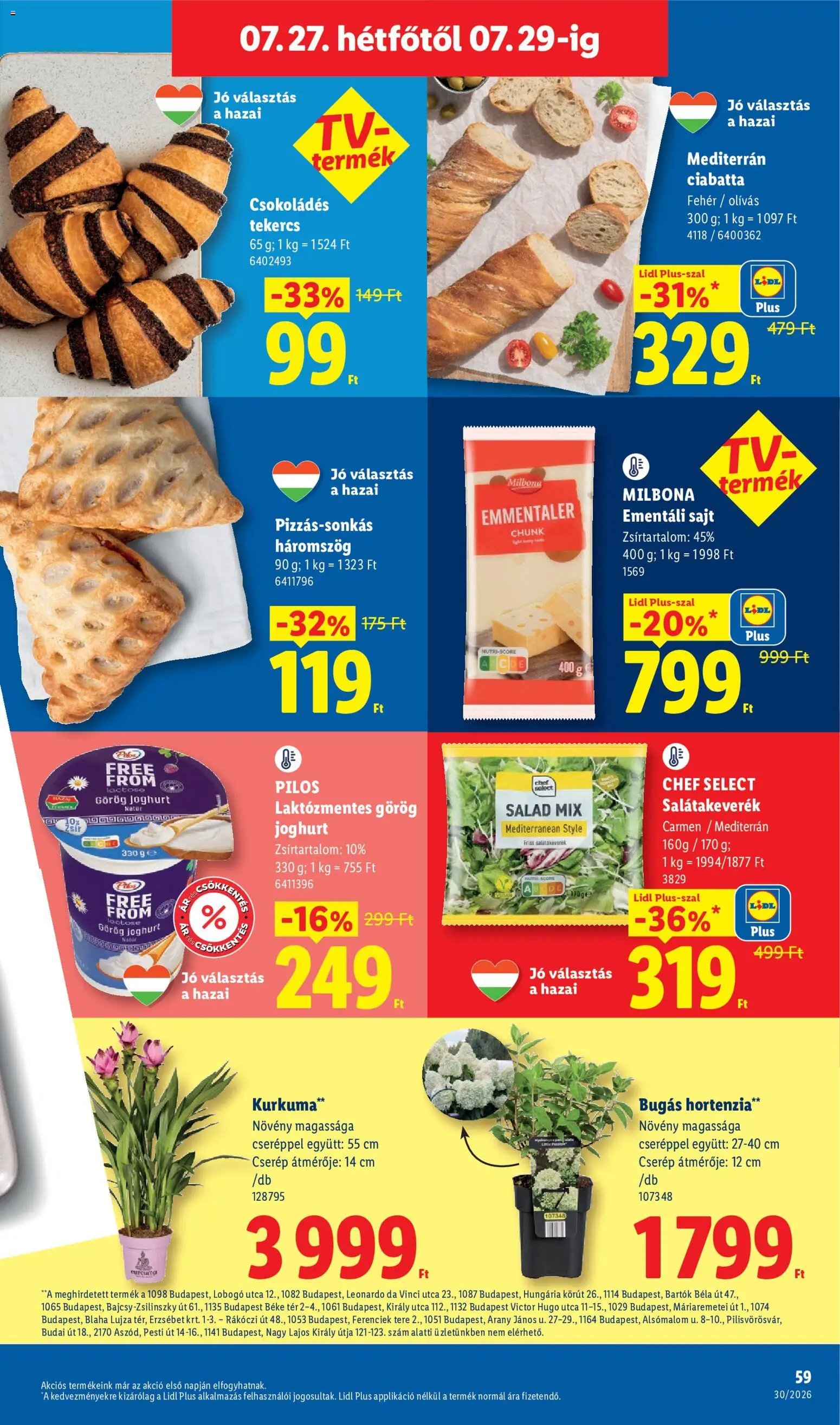 Lidl újság 2026.07.23. Lidl akciós újság