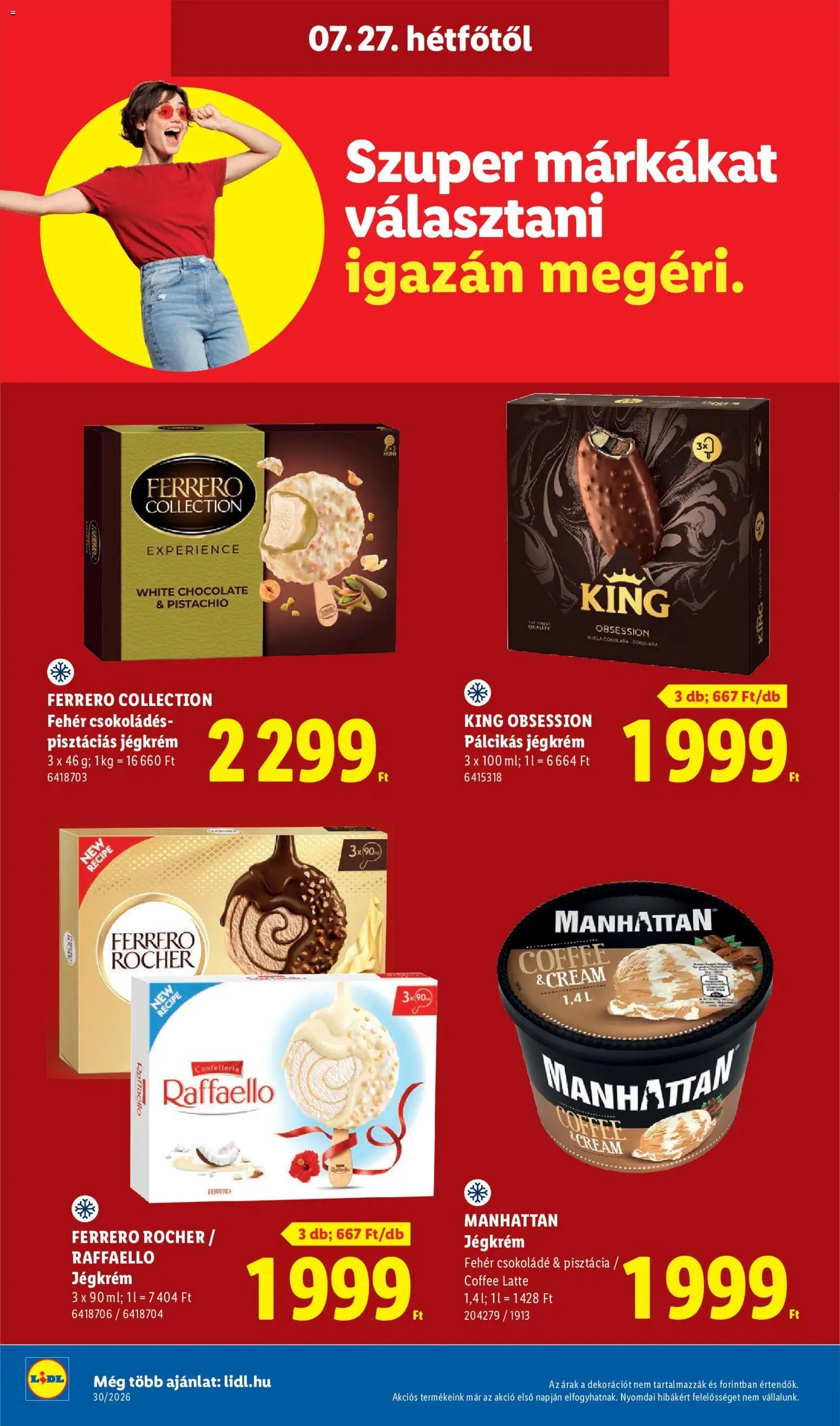 Lidl újság 2026.07.23. Lidl akciós újság