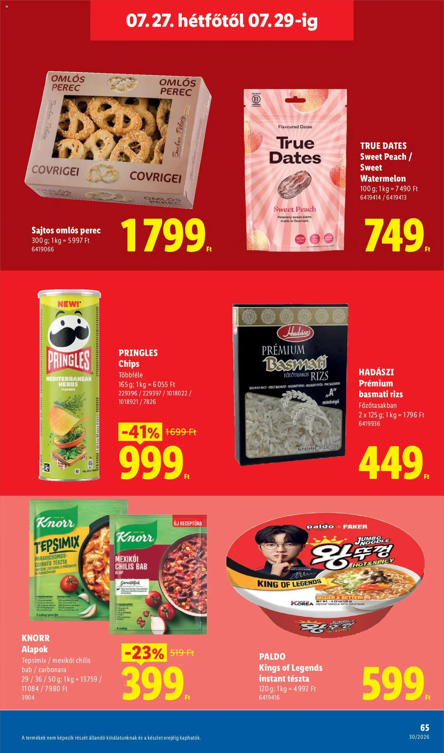 Lidl újság 2026.07.23. Lidl akciós újság