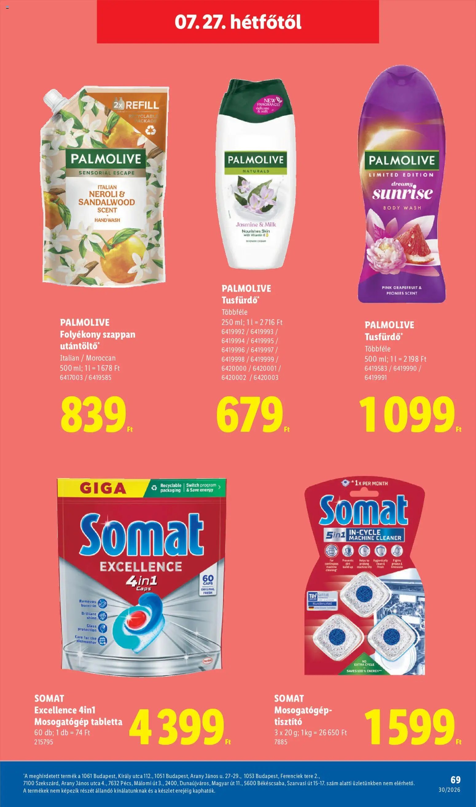 Lidl újság 2026.07.23. Lidl akciós újság