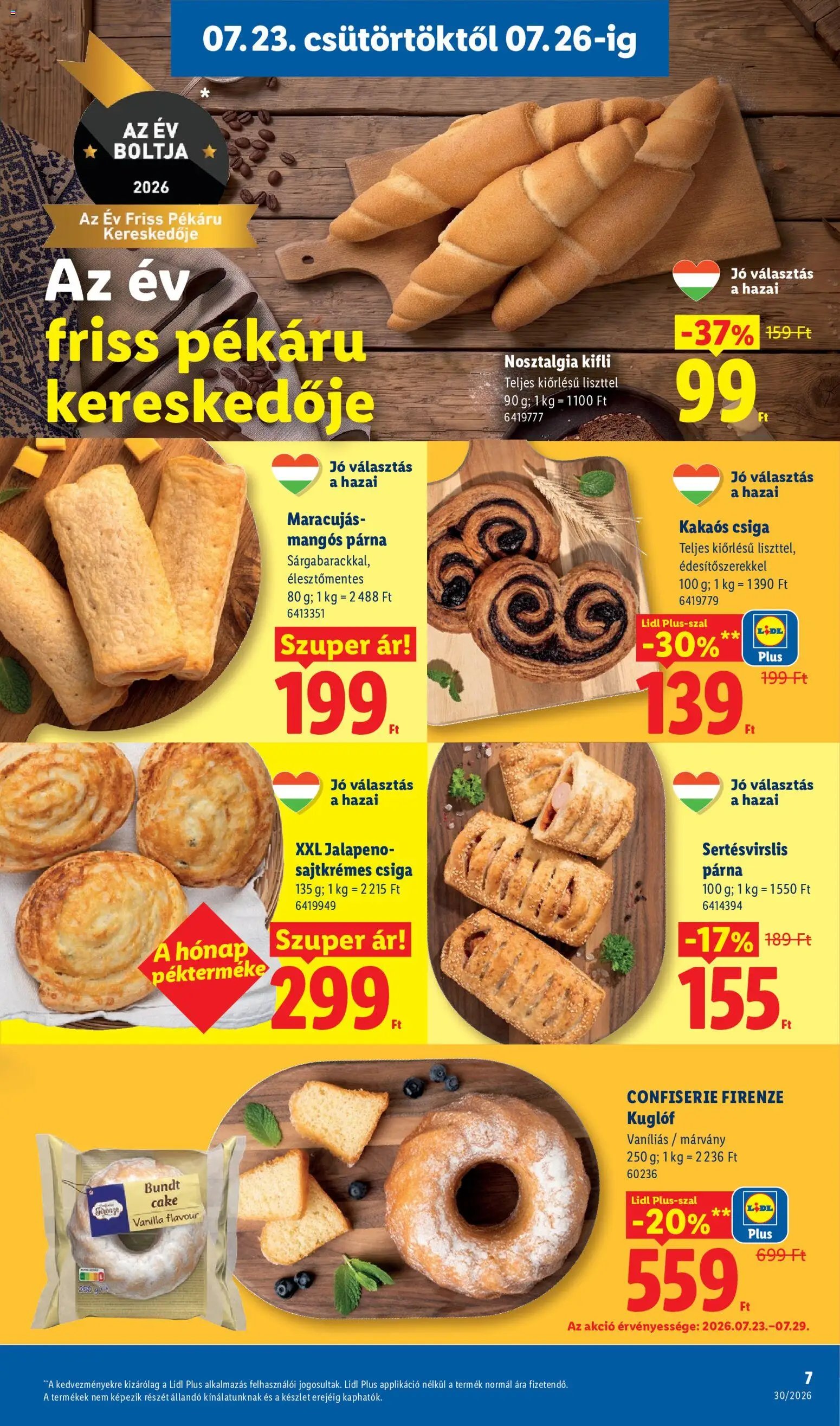 Lidl újság 2026.07.23. Lidl akciós újság