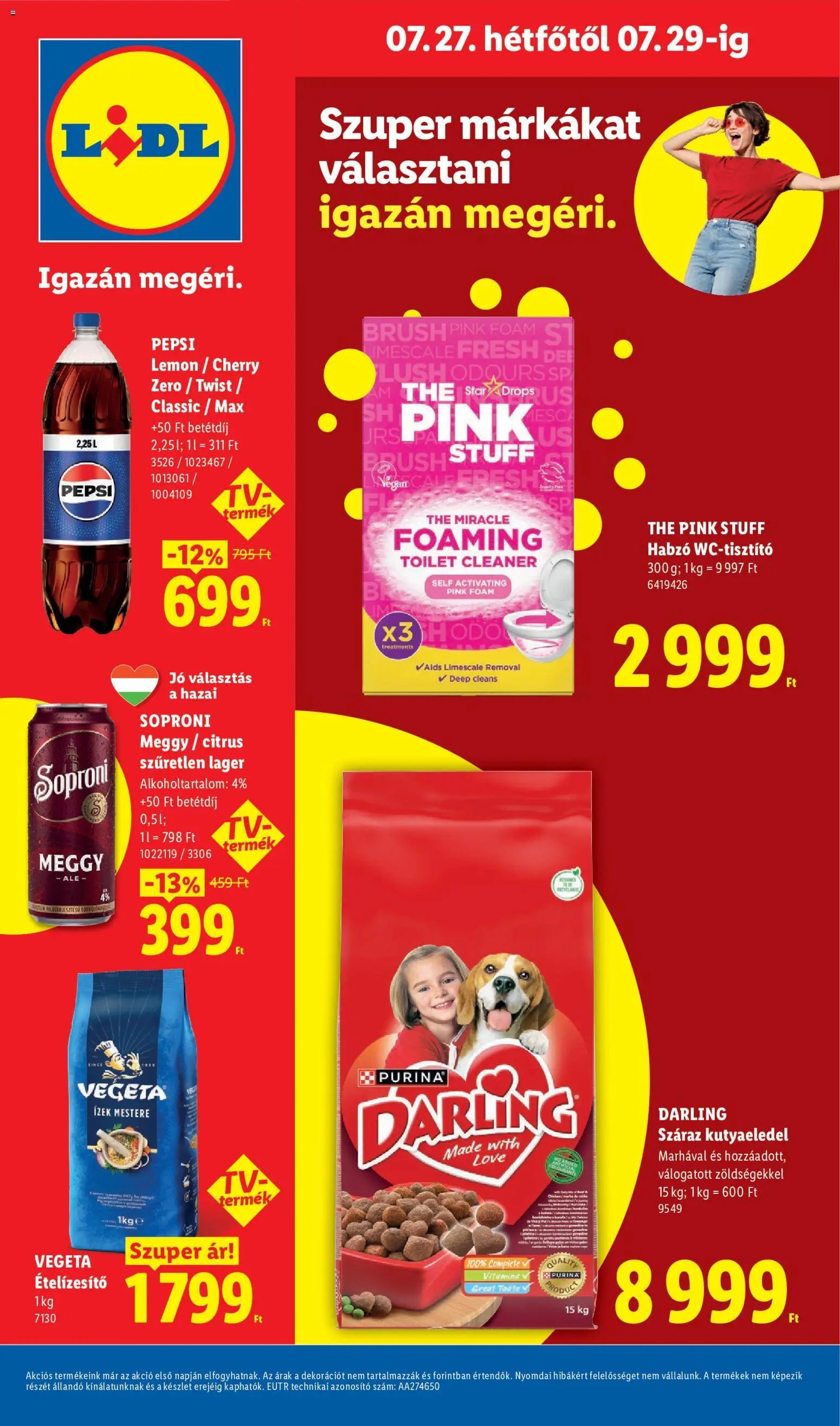 Lidl újság 2026.07.23. Lidl akciós újság