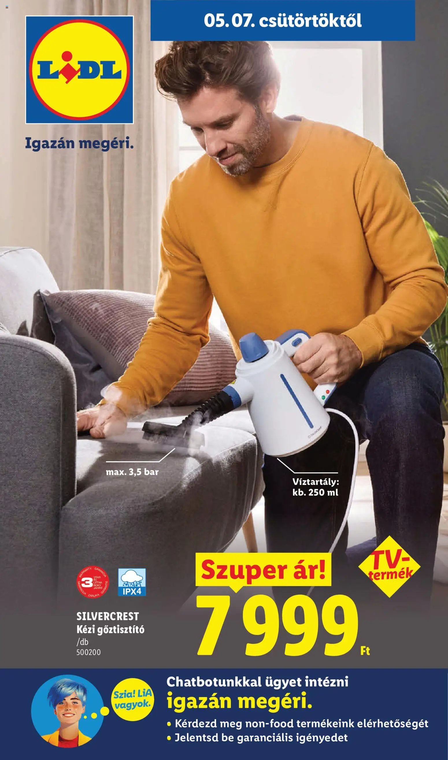 Lidl újság 2026.05.07. Lidl Nonfood kínálatunk (2026-05-07 - 2026-05-13)