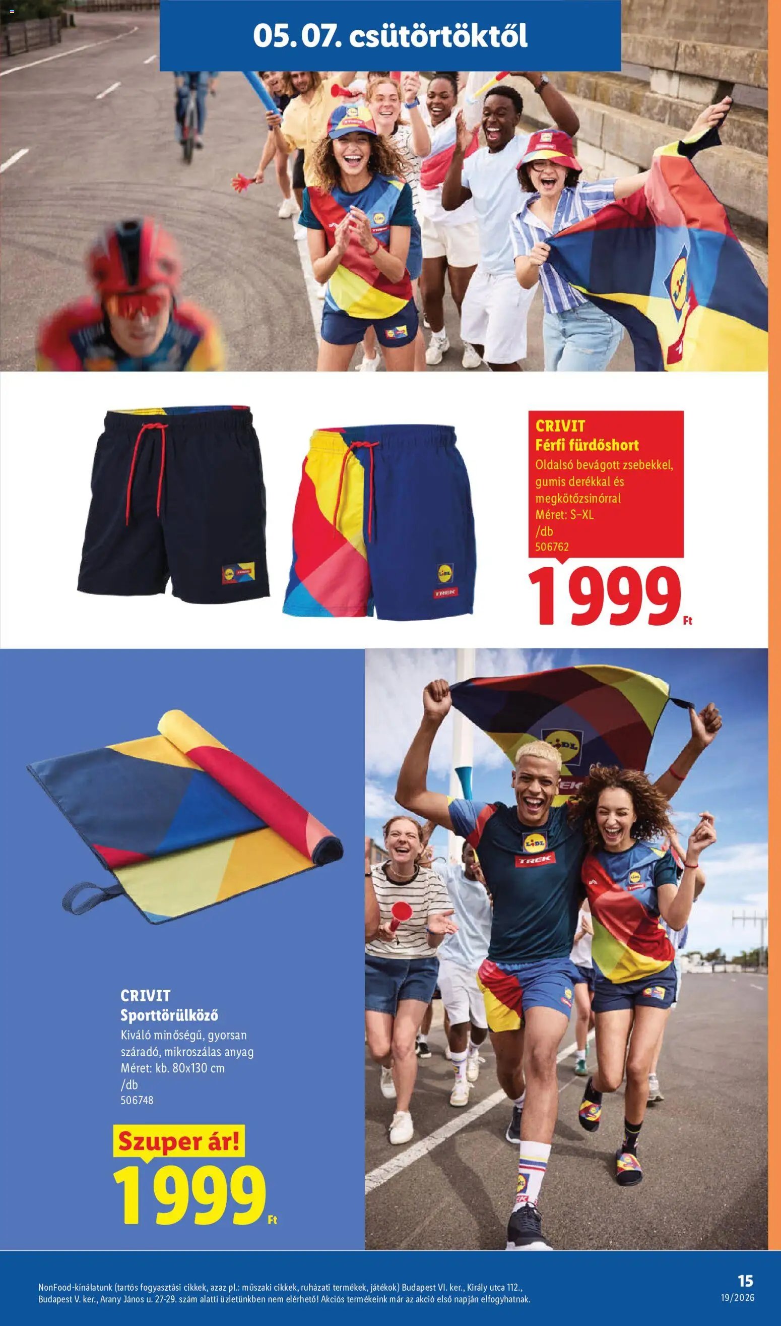 Lidl újság 2026.05.07. Lidl Nonfood kínálatunk (2026-05-07 - 2026-05-13)