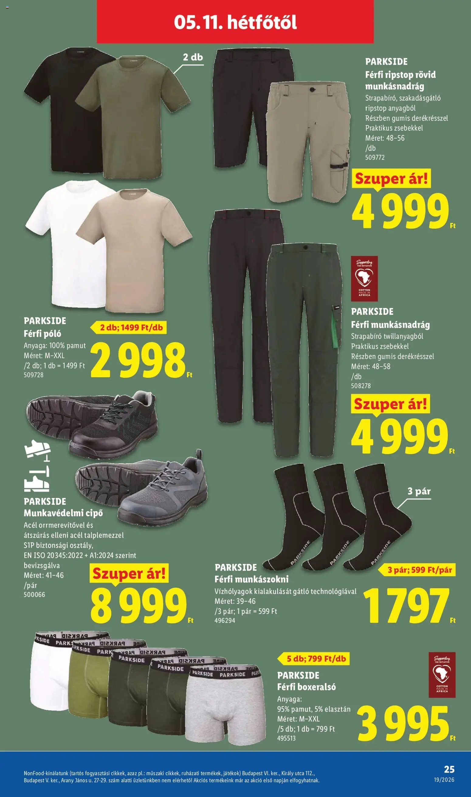 Lidl újság 2026.05.07. Lidl Nonfood kínálatunk (2026-05-07 - 2026-05-13)