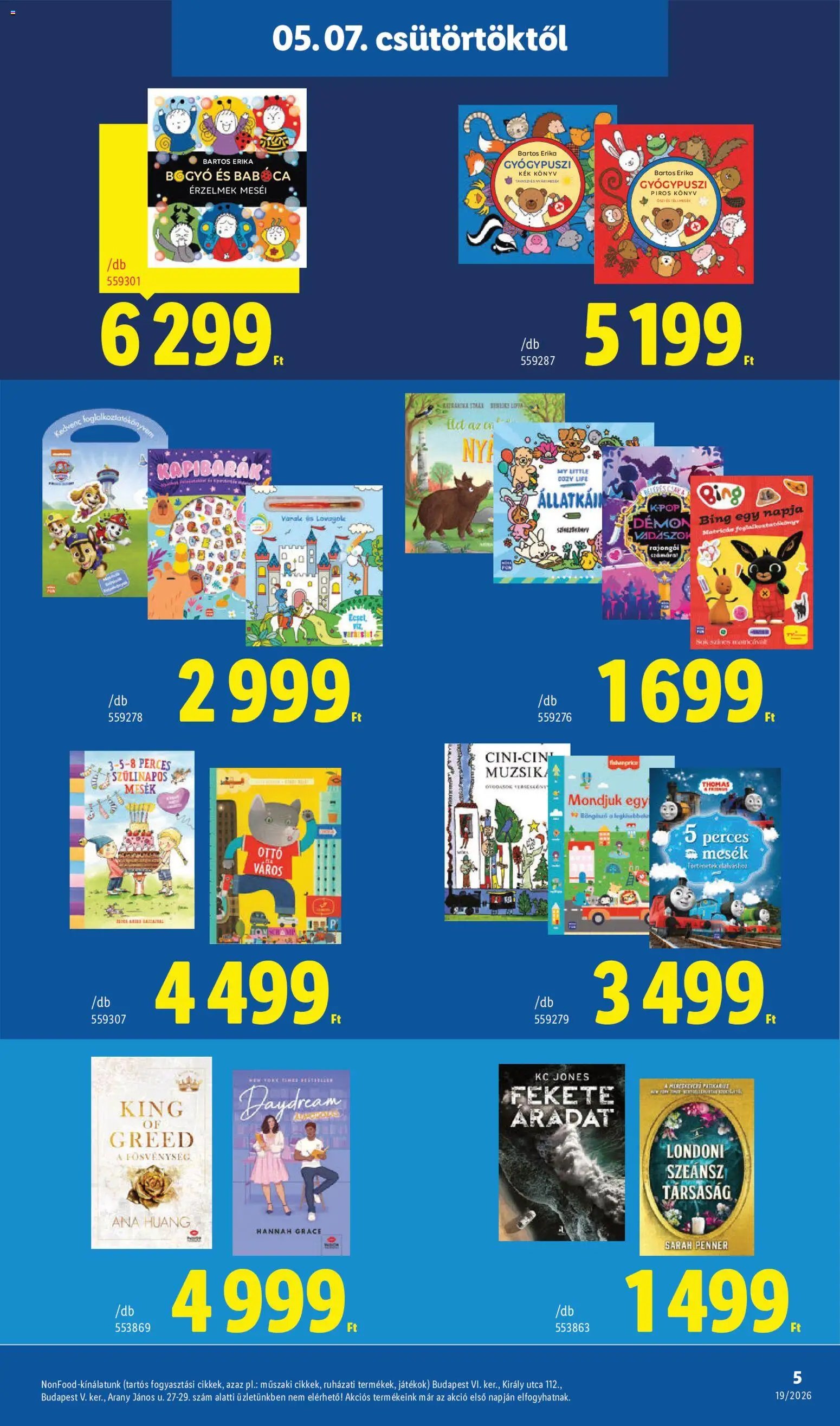Lidl újság 2026.05.07. Lidl Nonfood kínálatunk (2026-05-07 - 2026-05-13)