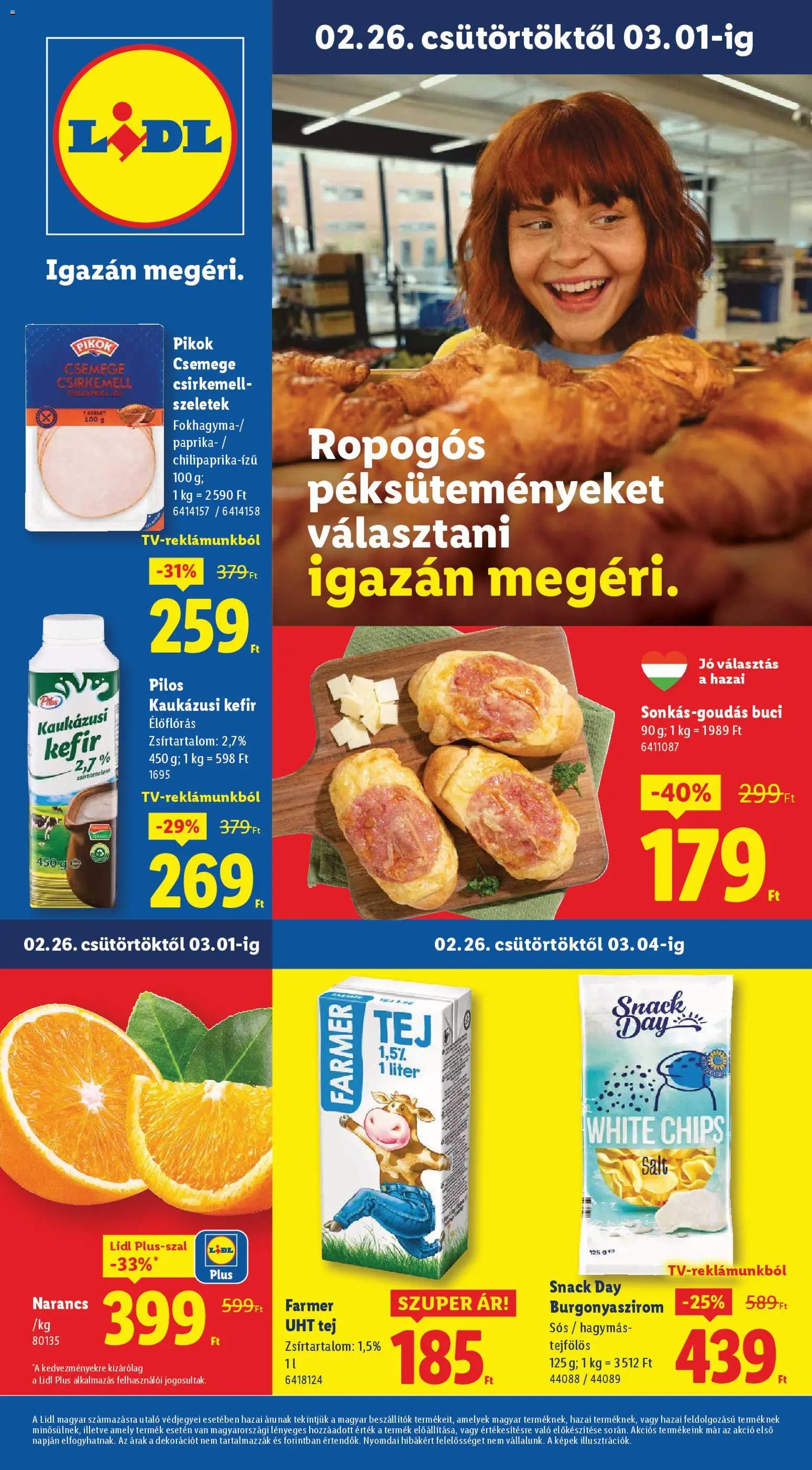 Lidl újság 2026.02.26. Akciós újság Lidl (2026-02-26 - 2026-03-04)