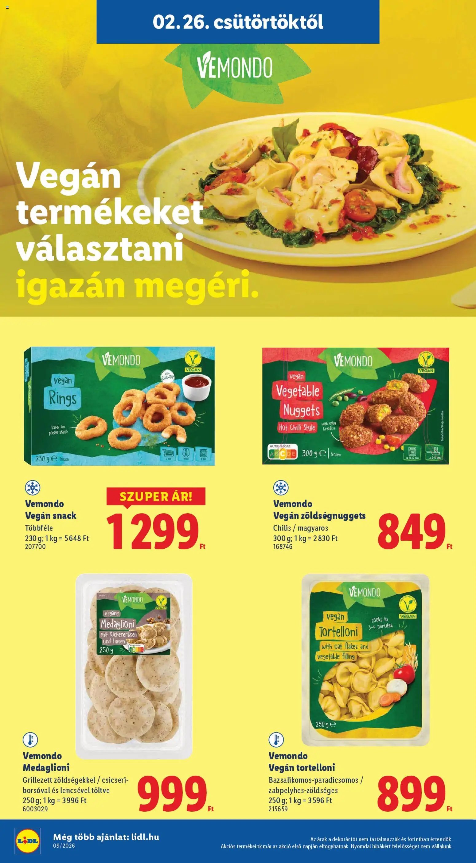 Lidl újság 2026.02.26. Akciós újság Lidl (2026-02-26 - 2026-03-04)