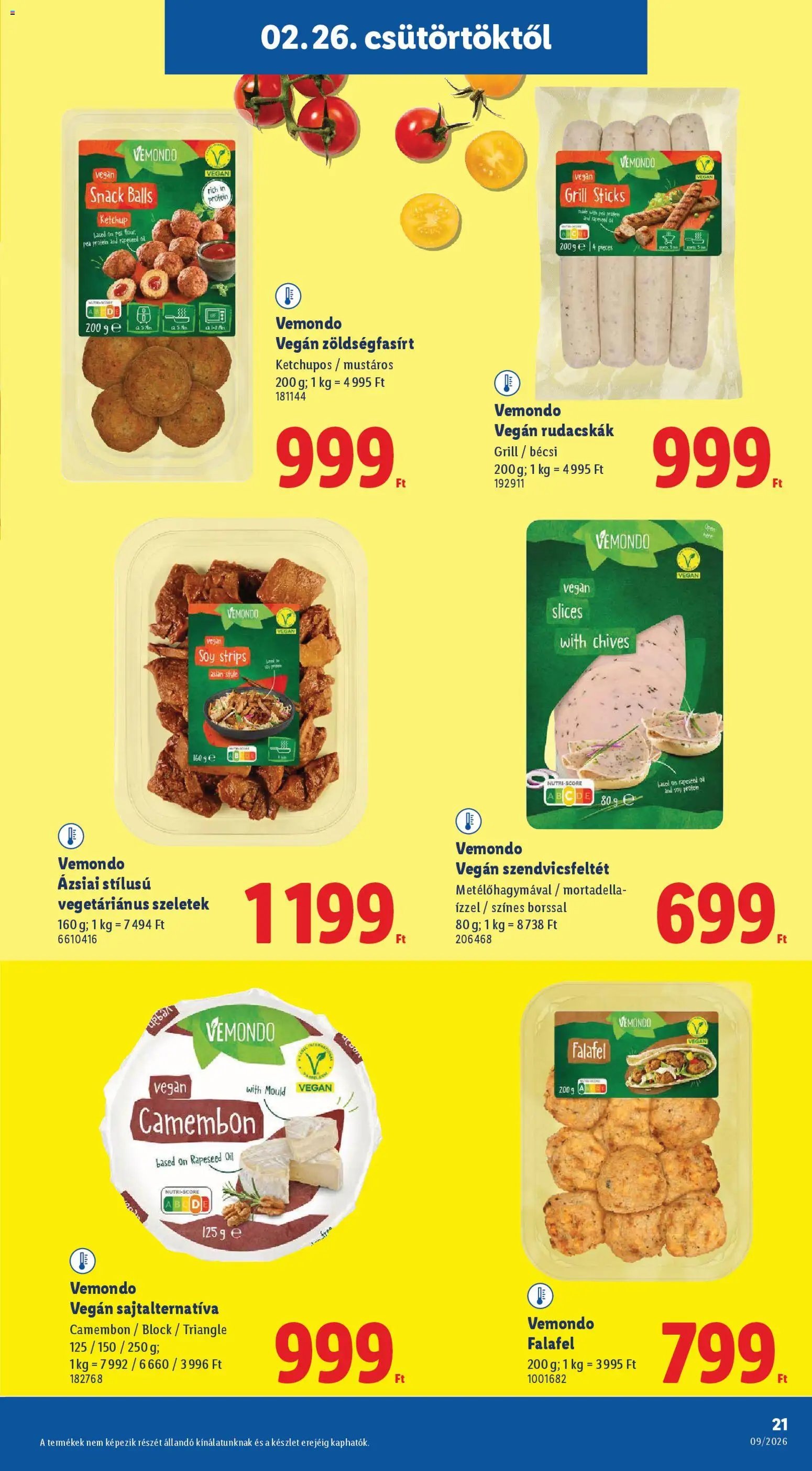 Lidl újság 2026.02.26. Akciós újság Lidl (2026-02-26 - 2026-03-04)