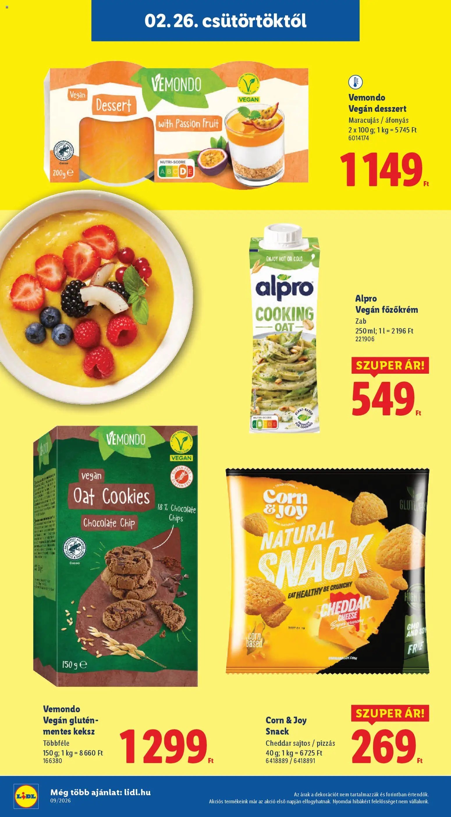 Lidl újság 2026.02.26. Akciós újság Lidl (2026-02-26 - 2026-03-04)