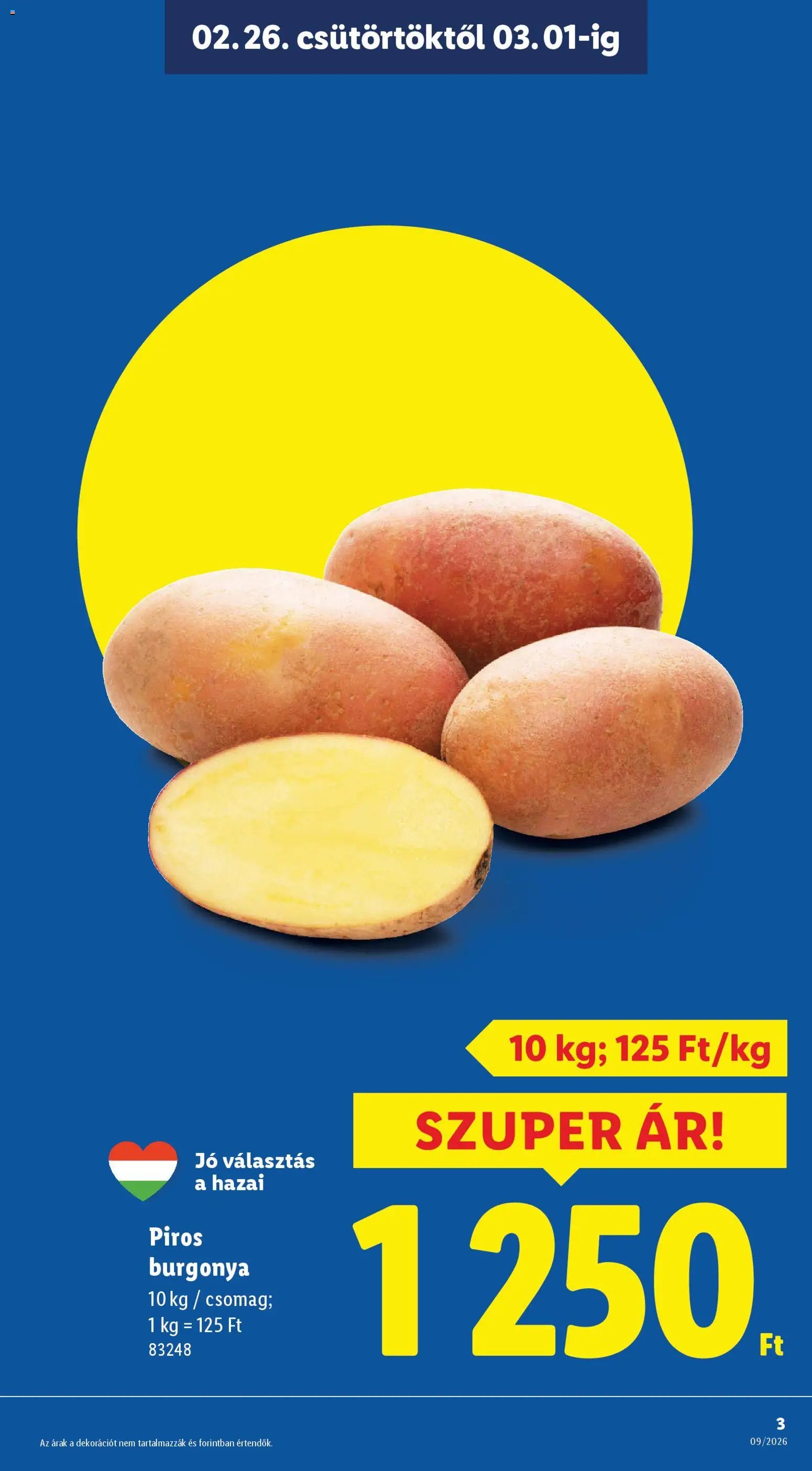 Lidl újság 2026.02.26. Akciós újság Lidl (2026-02-26 - 2026-03-04)