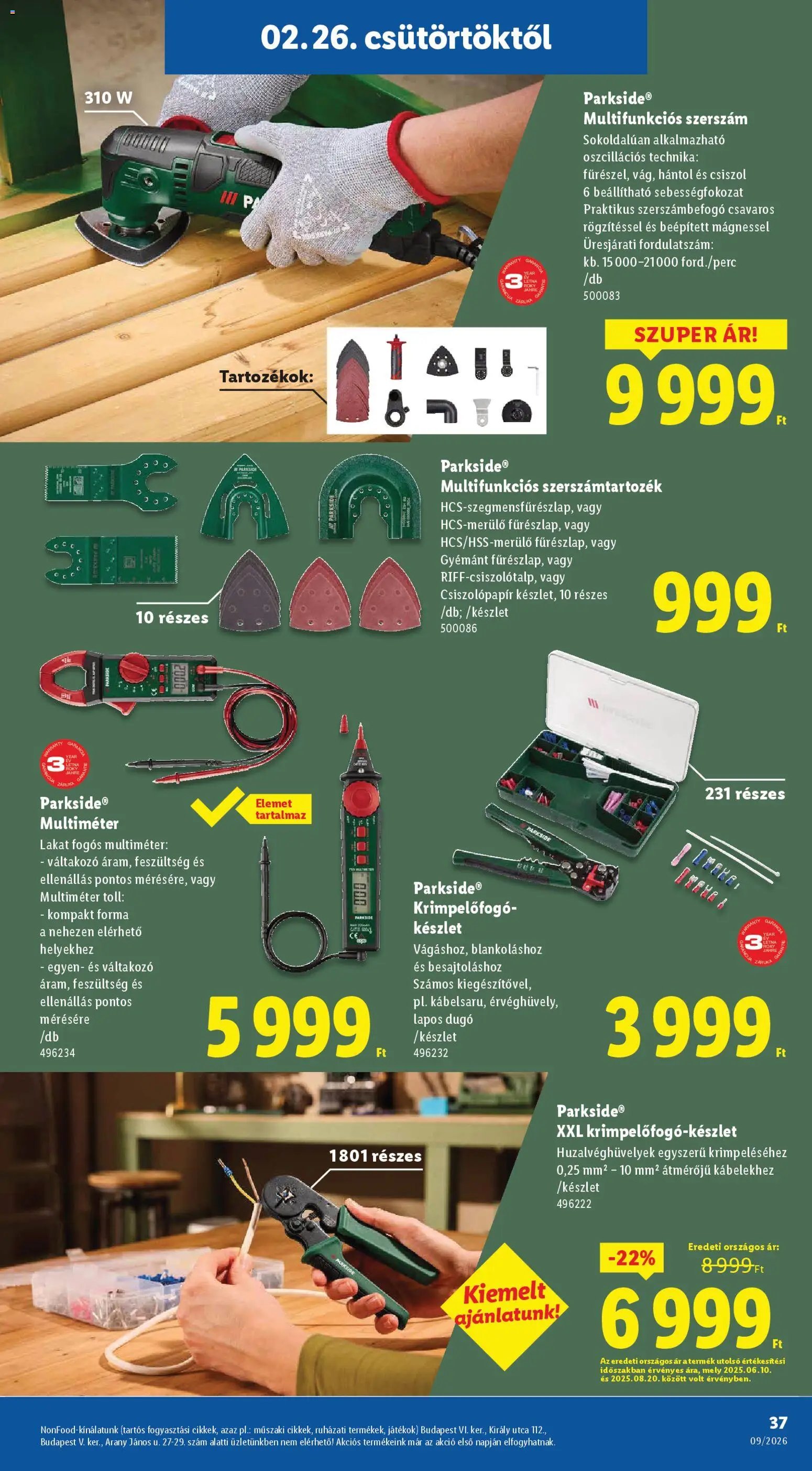 Lidl újság 2026.02.26. Akciós újság Lidl (2026-02-26 - 2026-03-04)