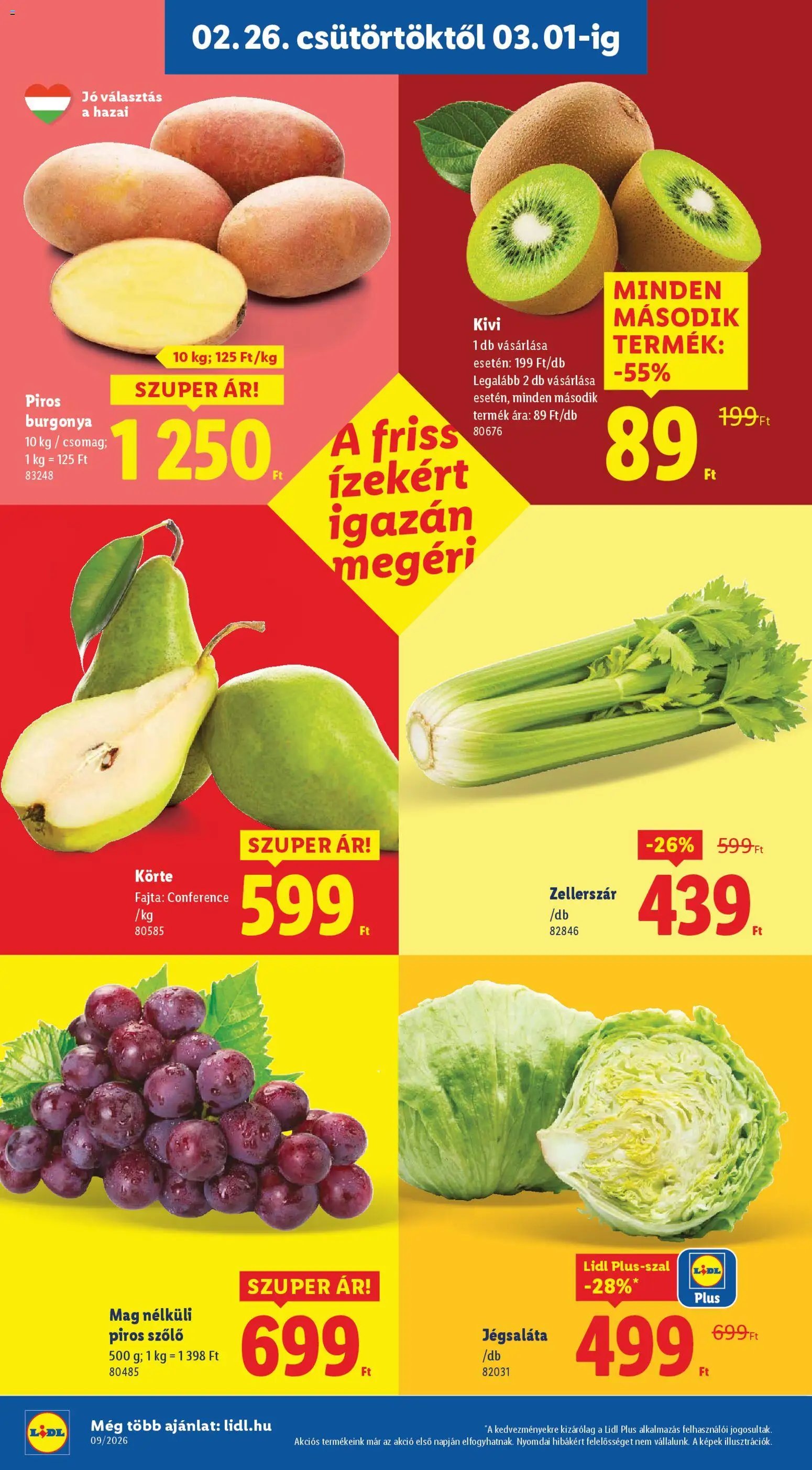 Lidl újság 2026.02.26. Akciós újság Lidl (2026-02-26 - 2026-03-04)
