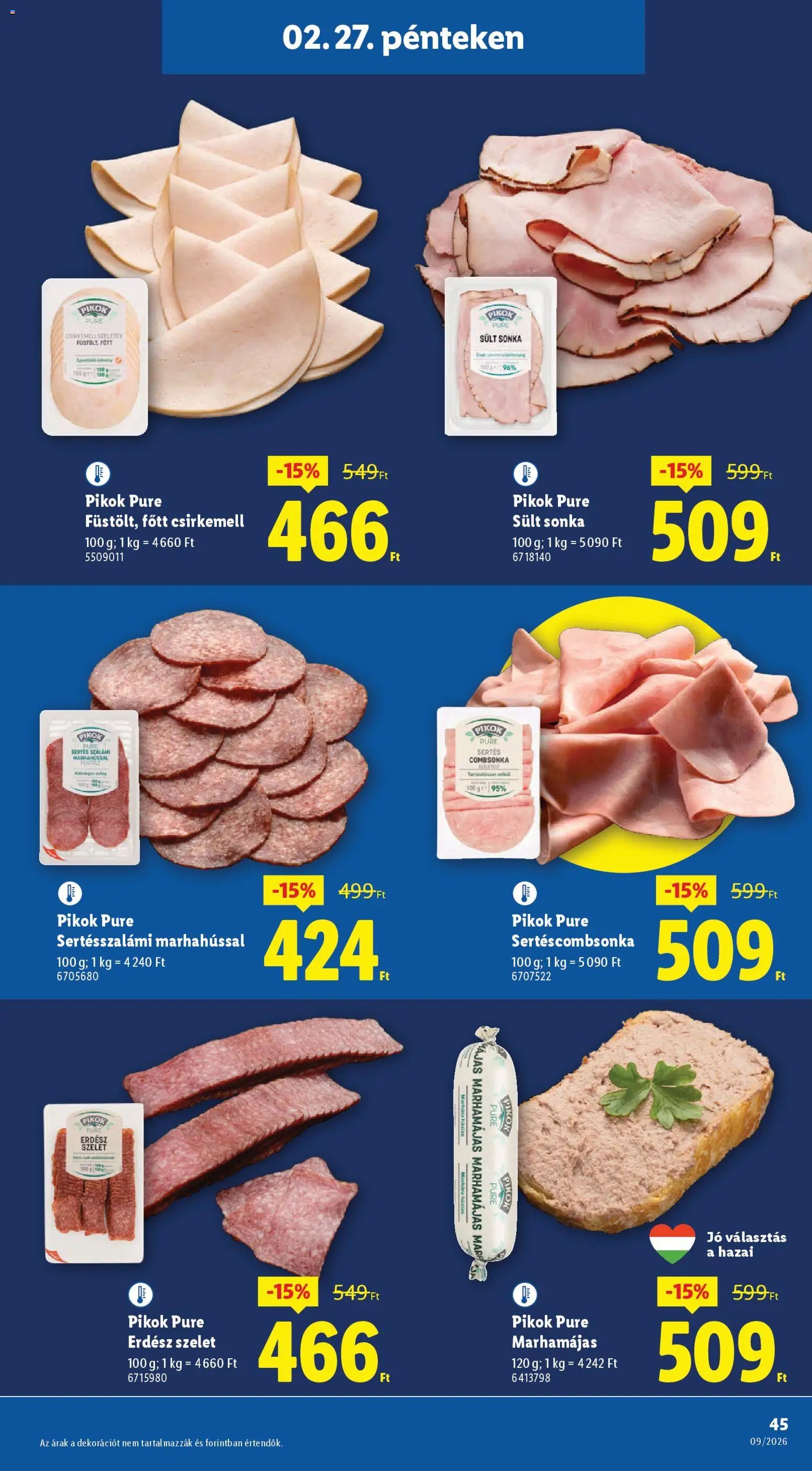Lidl újság 2026.02.26. Akciós újság Lidl (2026-02-26 - 2026-03-04)