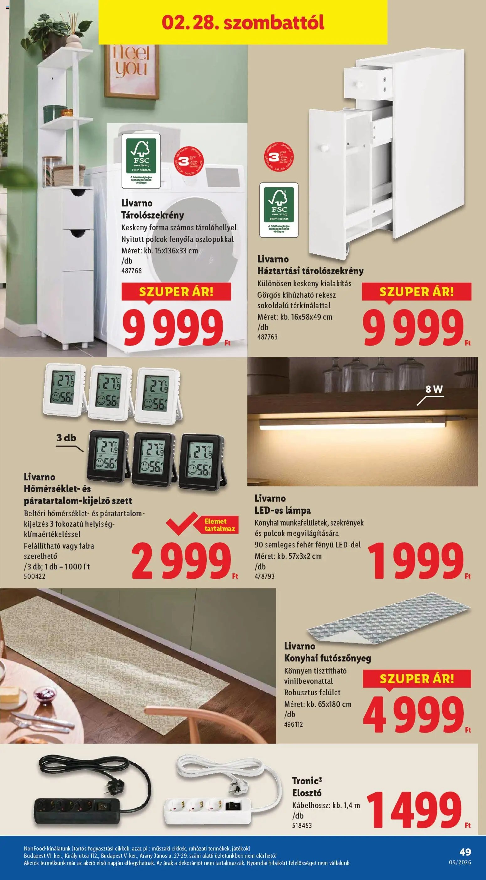 Lidl újság 2026.02.26. Akciós újság Lidl (2026-02-26 - 2026-03-04)