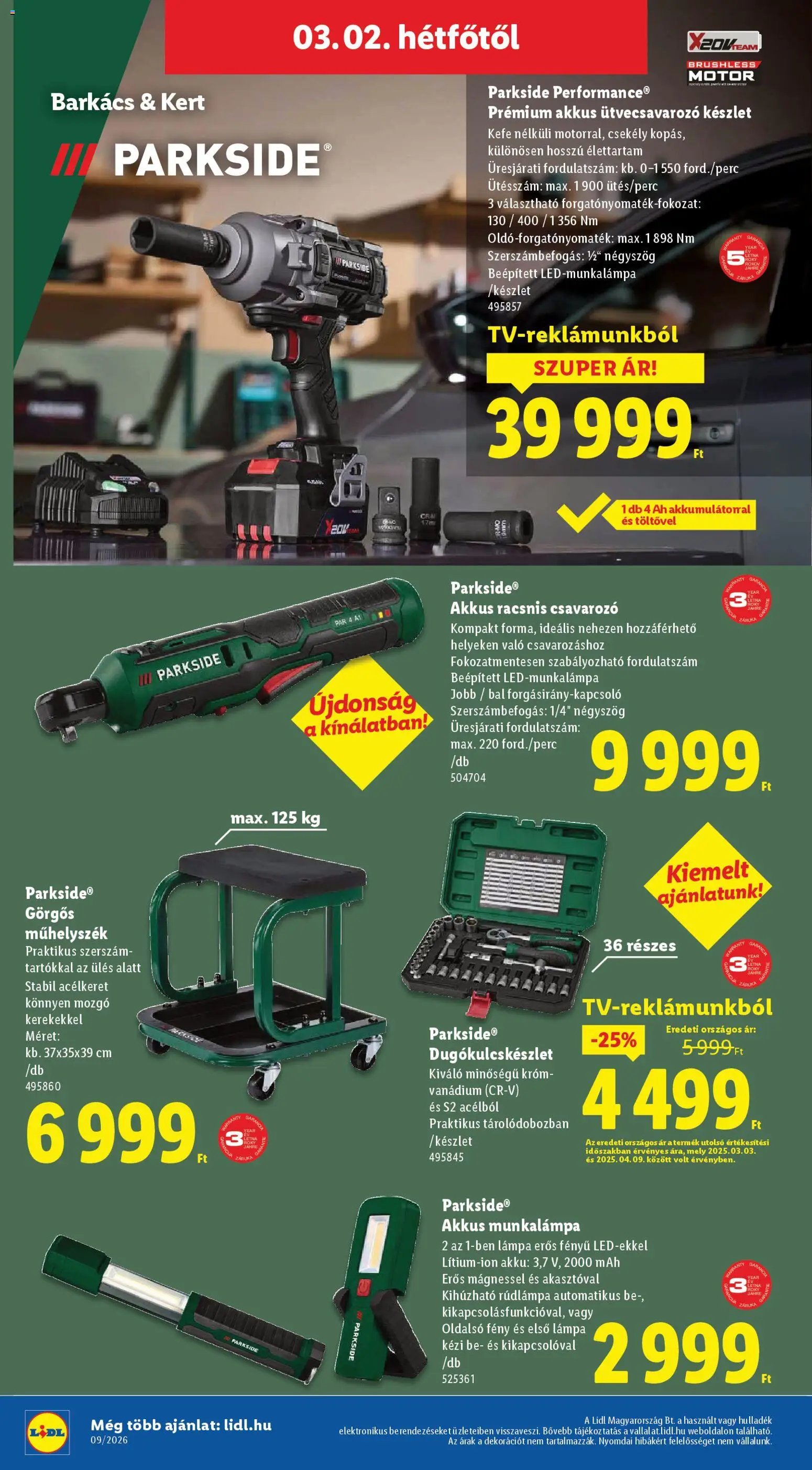 Lidl újság 2026.02.26. Akciós újság Lidl (2026-02-26 - 2026-03-04)