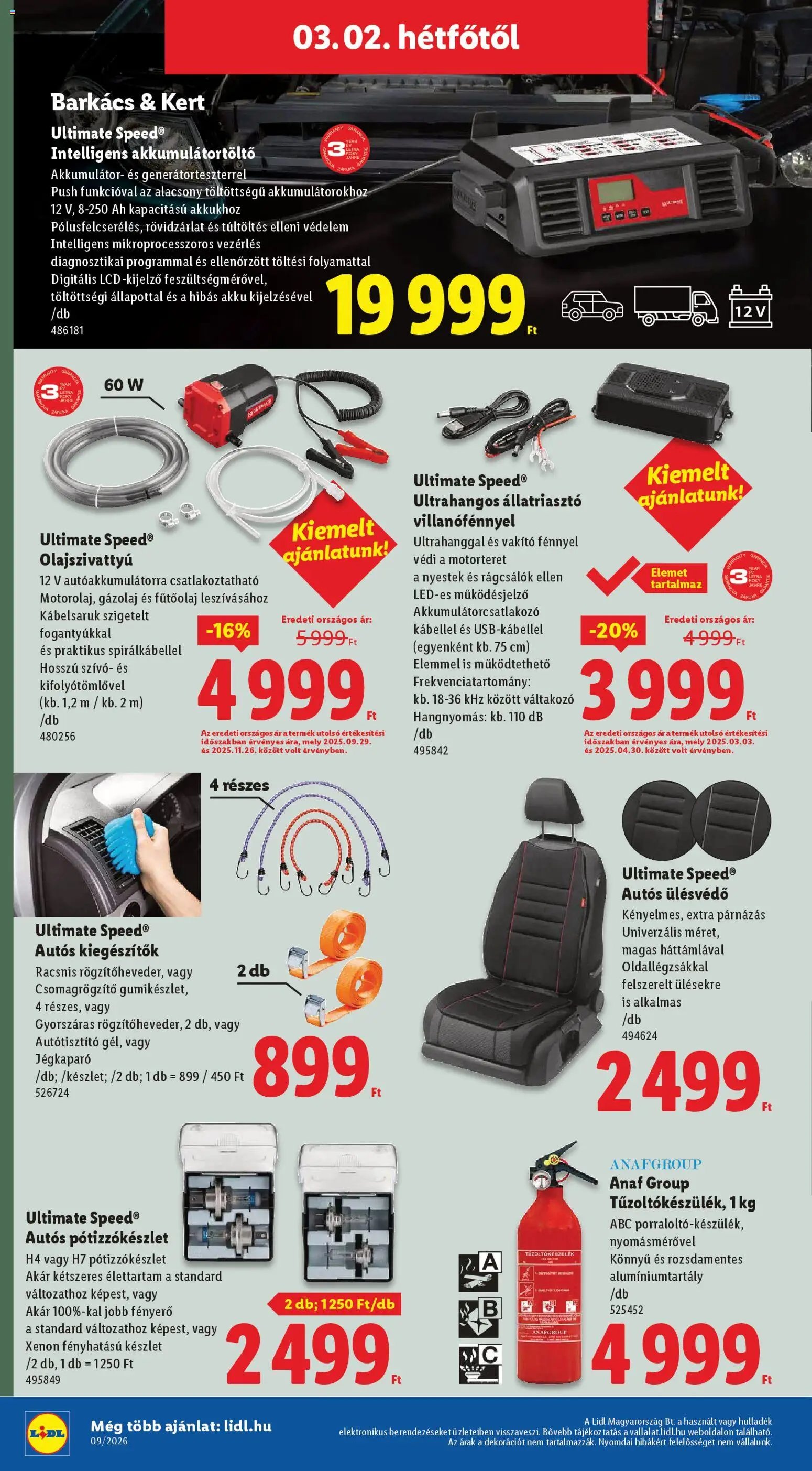 Lidl újság 2026.02.26. Akciós újság Lidl (2026-02-26 - 2026-03-04)