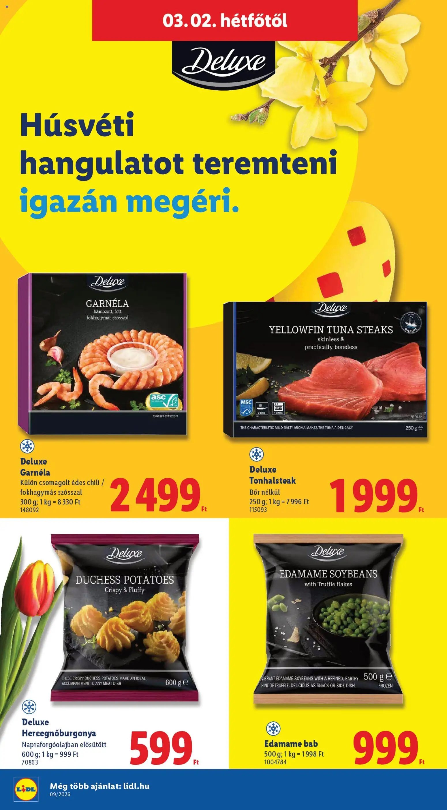 Lidl újság 2026.02.26. Akciós újság Lidl (2026-02-26 - 2026-03-04)