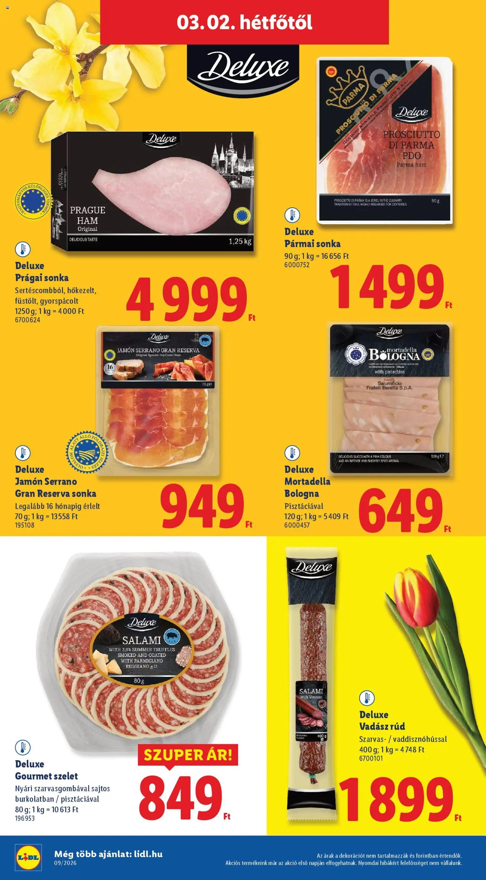 Lidl újság 2026.02.26. Akciós újság Lidl (2026-02-26 - 2026-03-04)