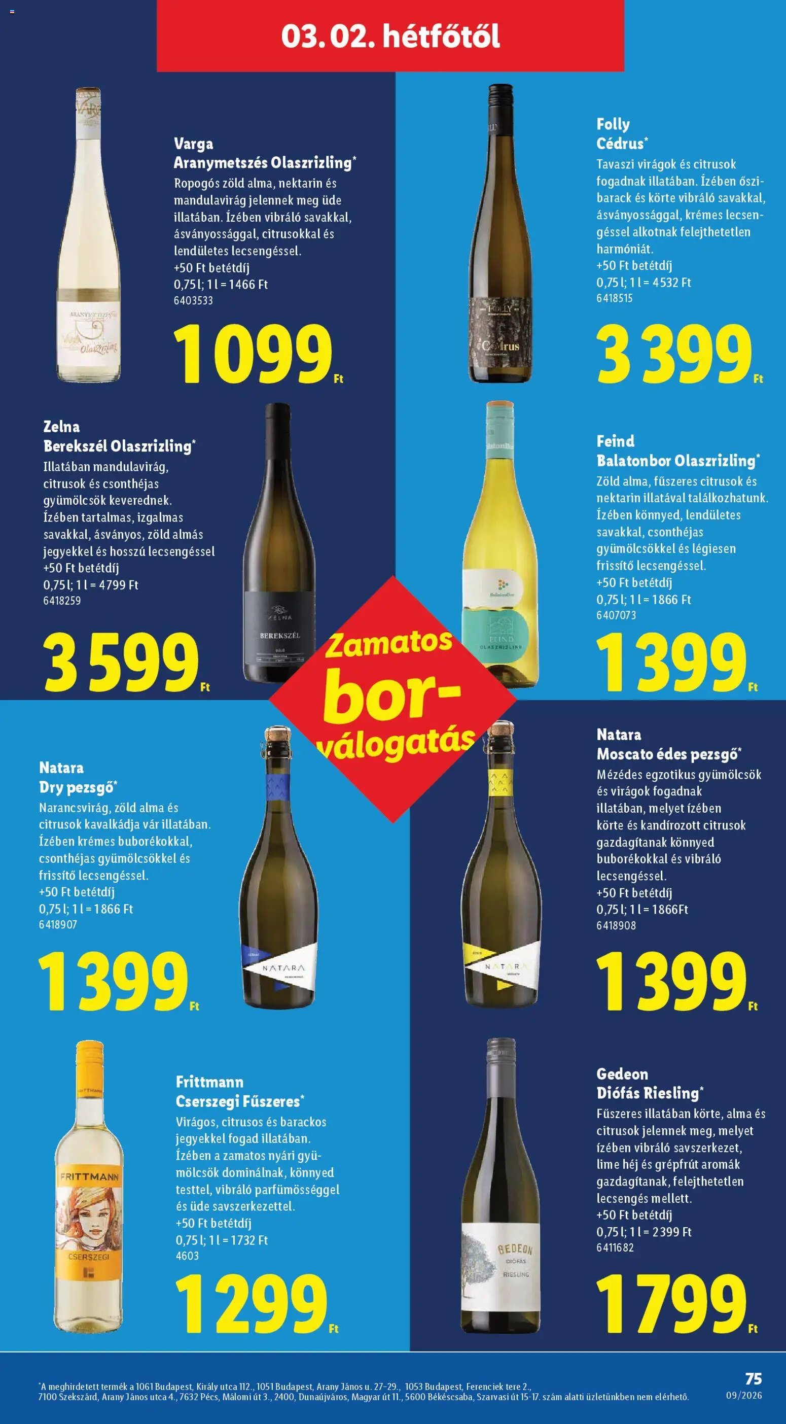 Lidl újság 2026.02.26. Akciós újság Lidl (2026-02-26 - 2026-03-04)