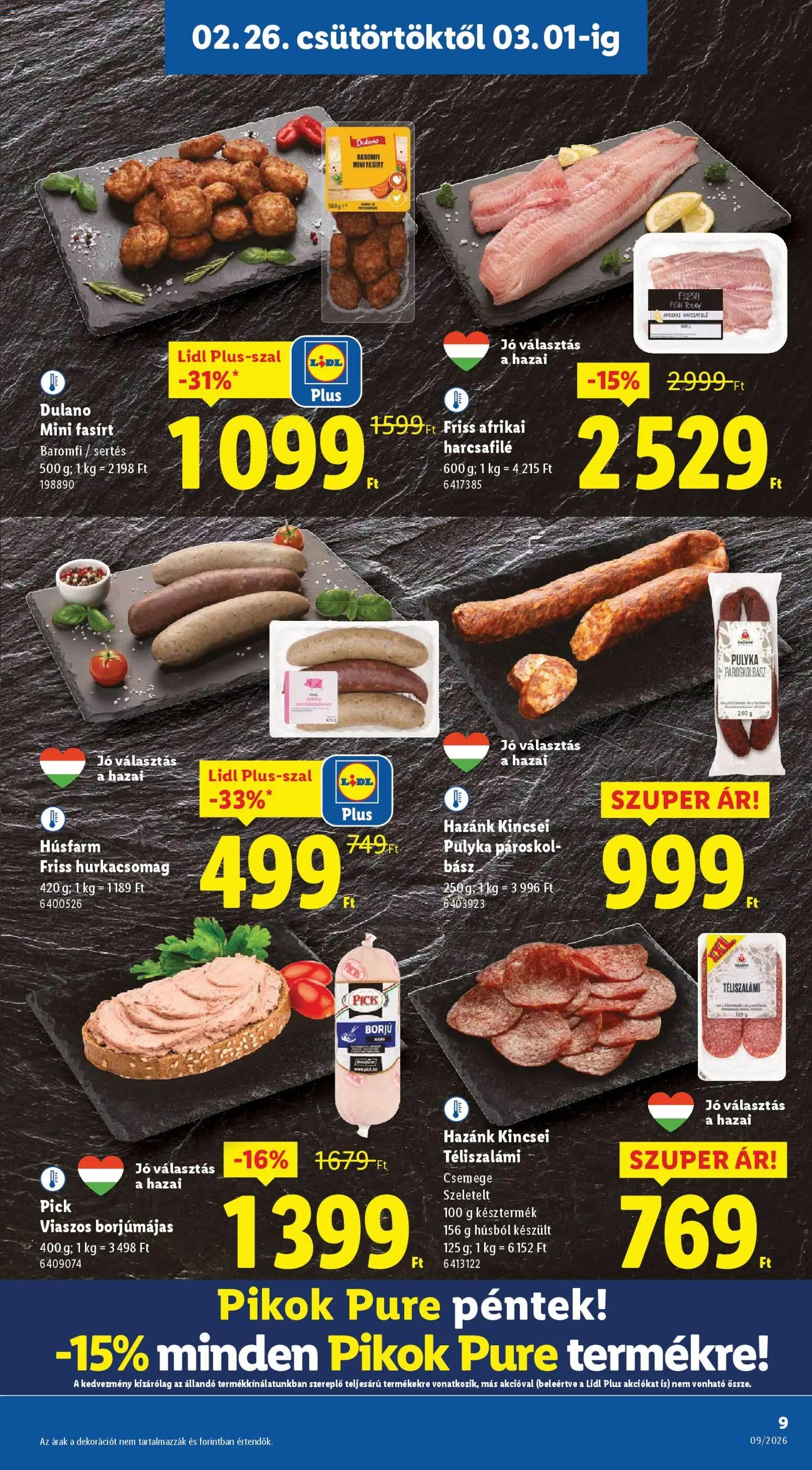 Lidl újság 2026.02.26. Akciós újság Lidl (2026-02-26 - 2026-03-04)