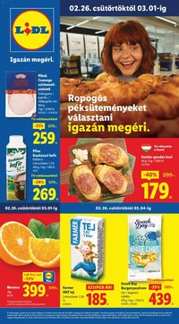 Lidl újság 2026.02.26. Akciós újság Lidl (2026-02-26 - 2026-03-04)