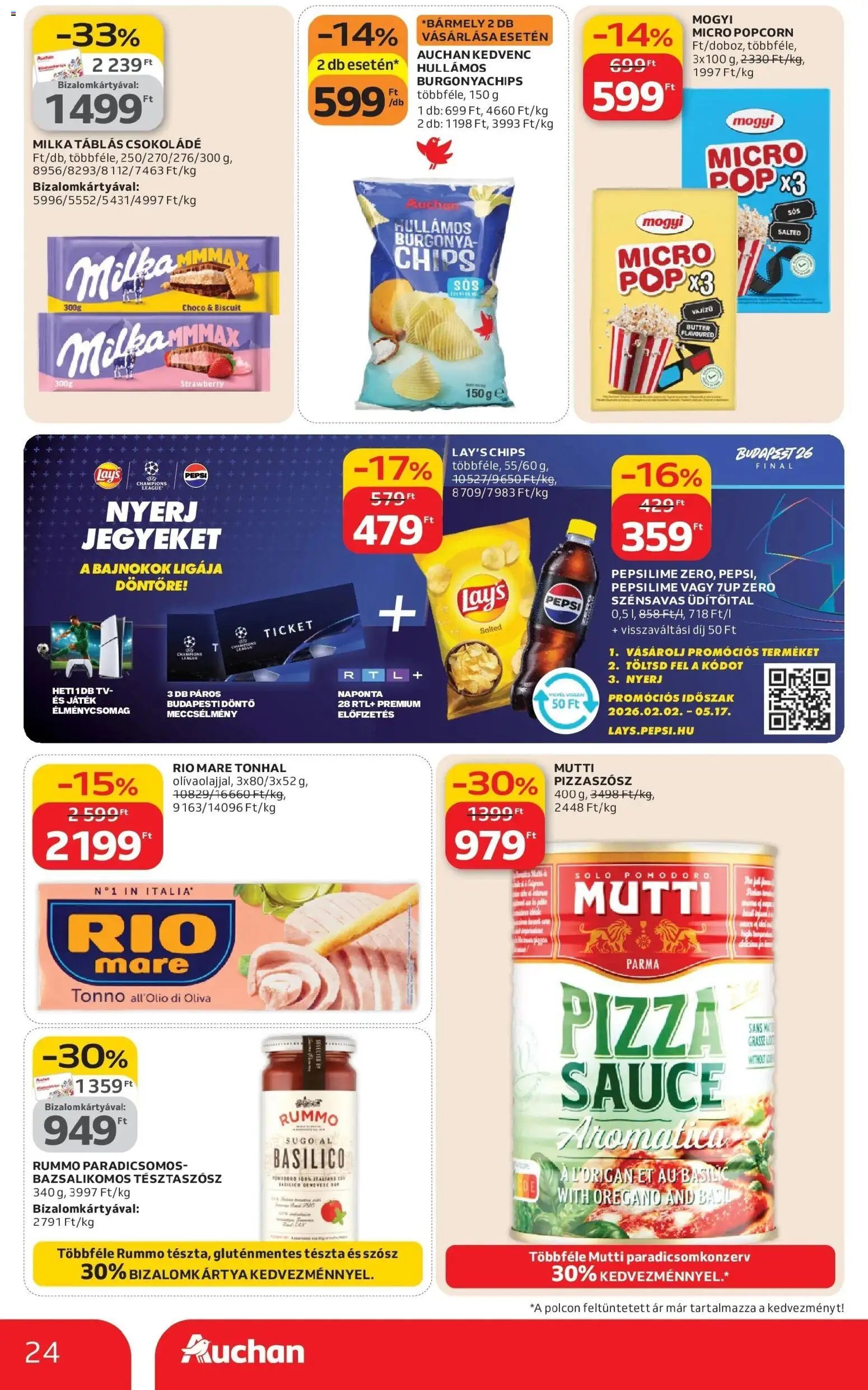 Auchan újság 2026.02.19. Miskolc Akciós újság Auchan (2026-02-19 - 2026-02-25)