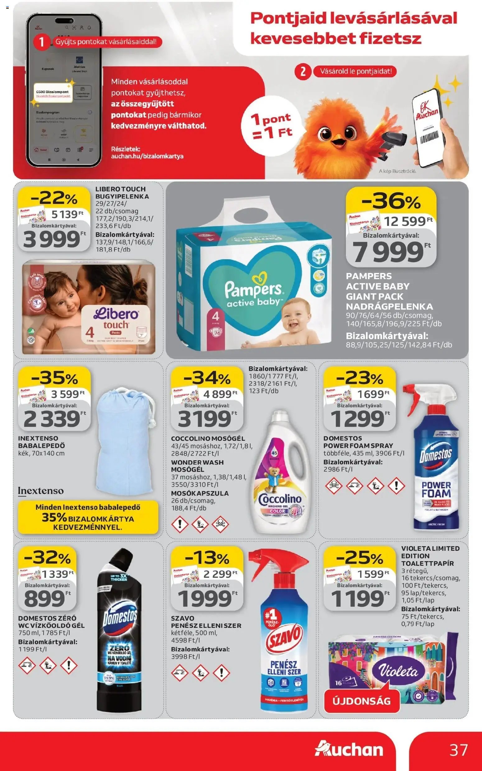 Auchan újság 2026.02.19. Miskolc Akciós újság Auchan (2026-02-19 - 2026-02-25)