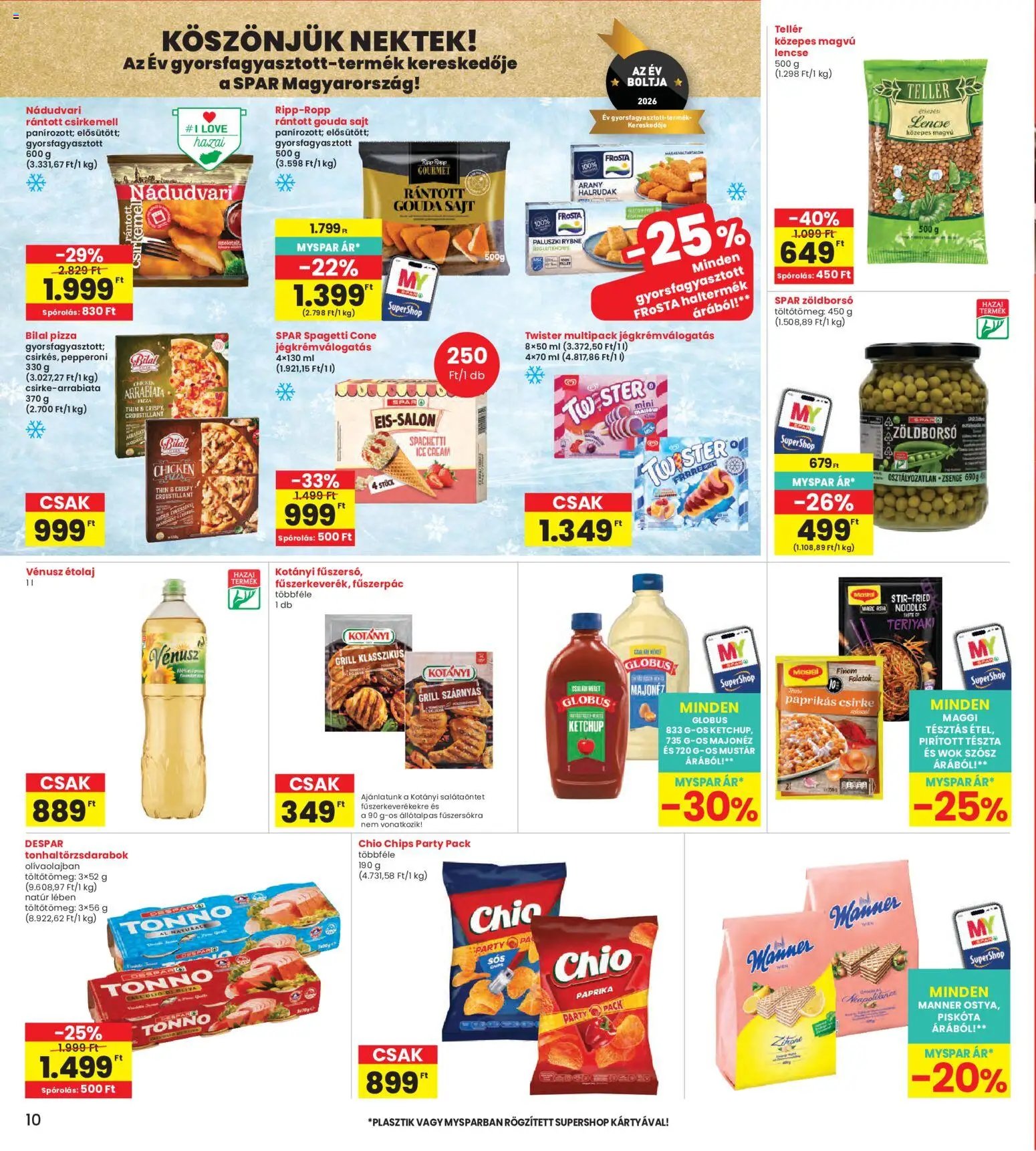 Interspar újság 2026.08.06. Interspar akciós újság